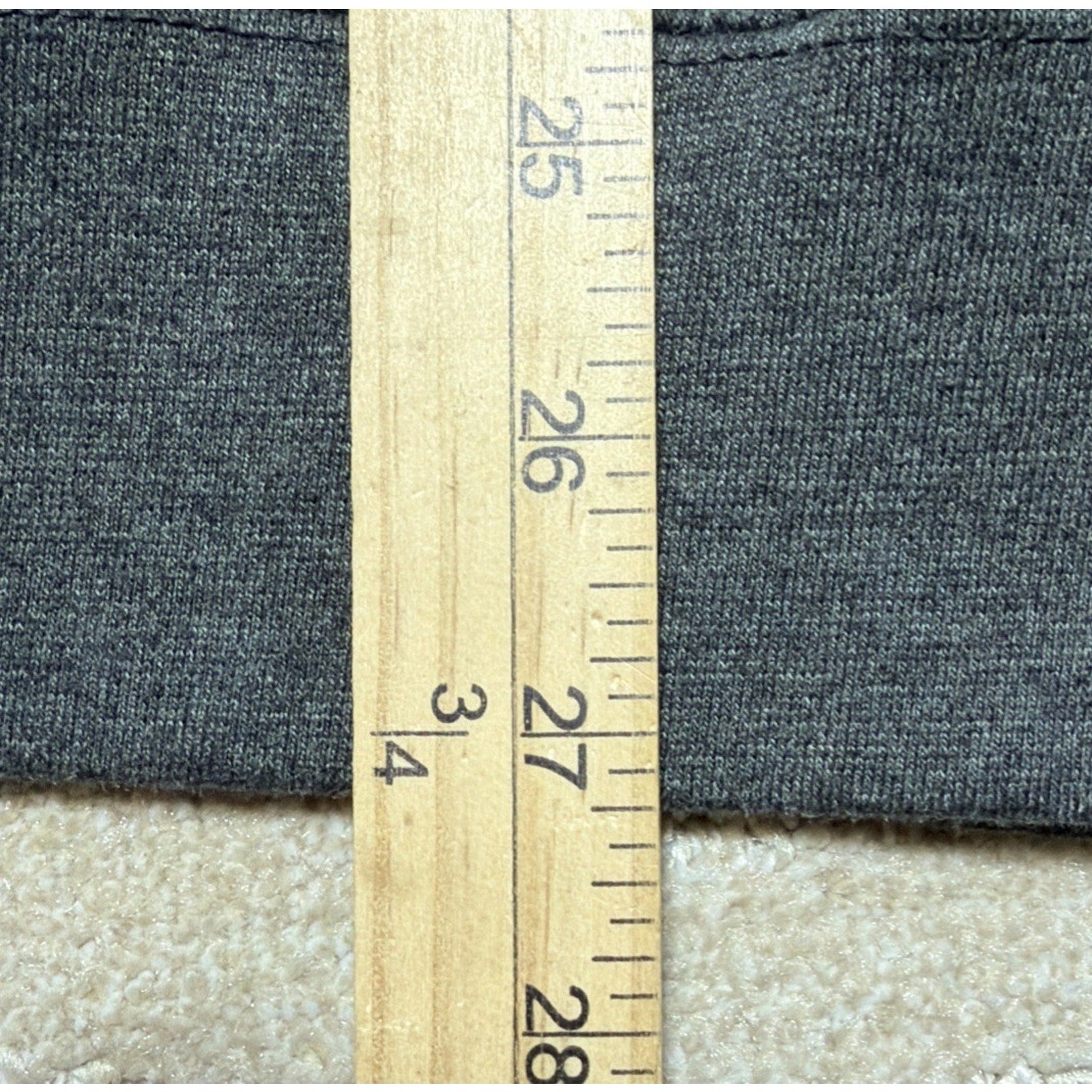 Alaska Crewneck Super Soft Fleece Sweatshirt Blue 84 Mens XL Grey