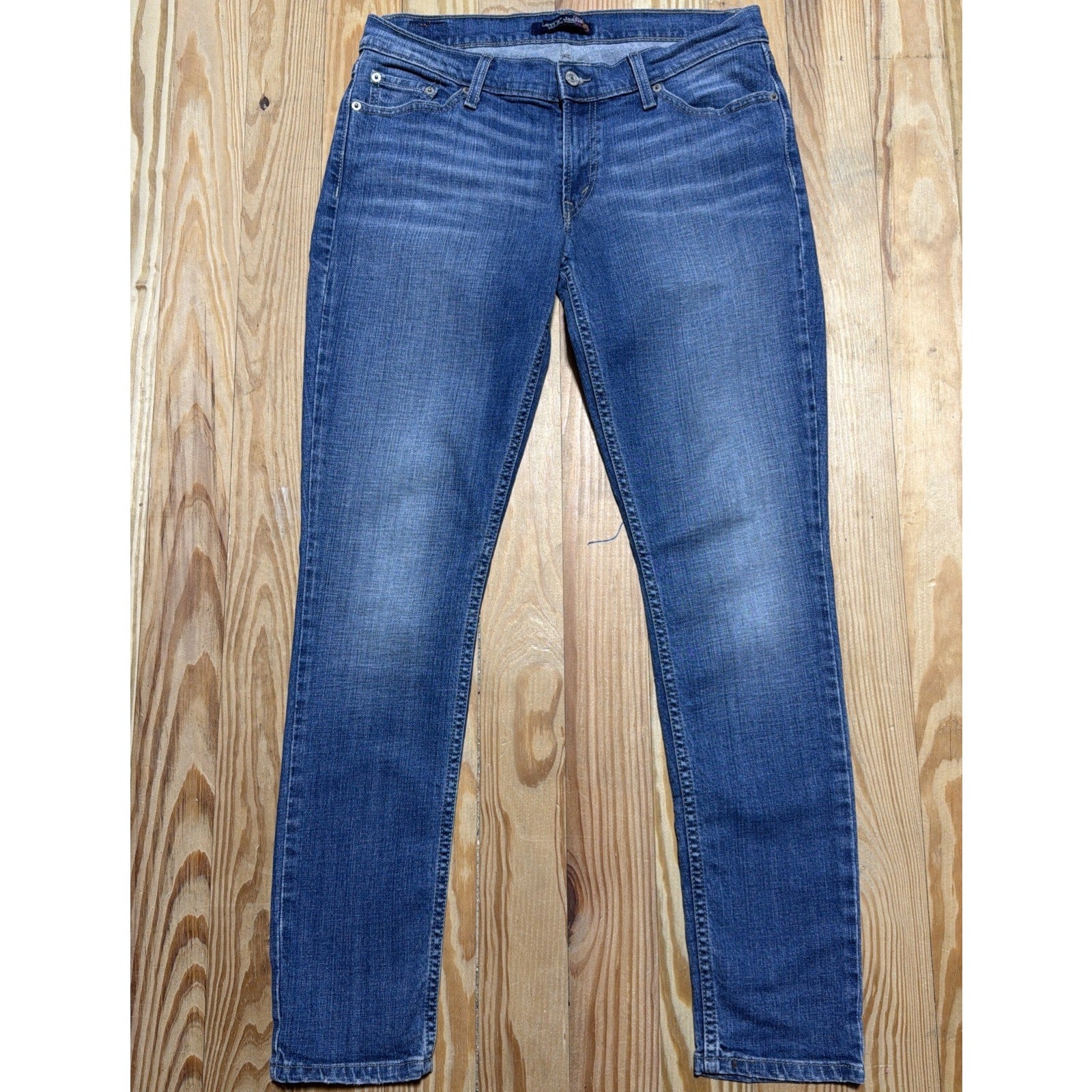 Women's 2010 Levi's Genuinely Crafted Jeans Low Rise Skinny Size 13 32x31