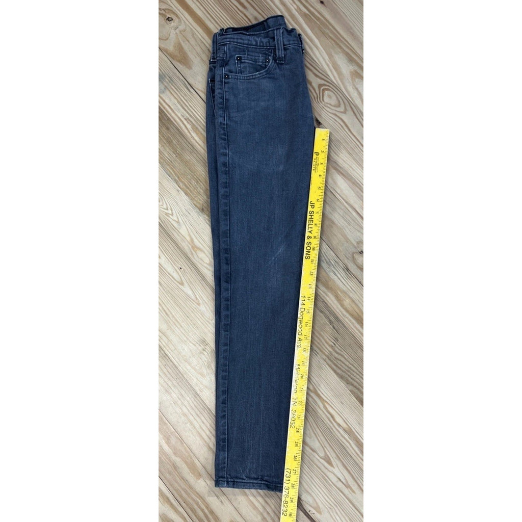 Levis 511 Slim Fit Jeans Mens 29x32 Gray Denim Zip Fly
