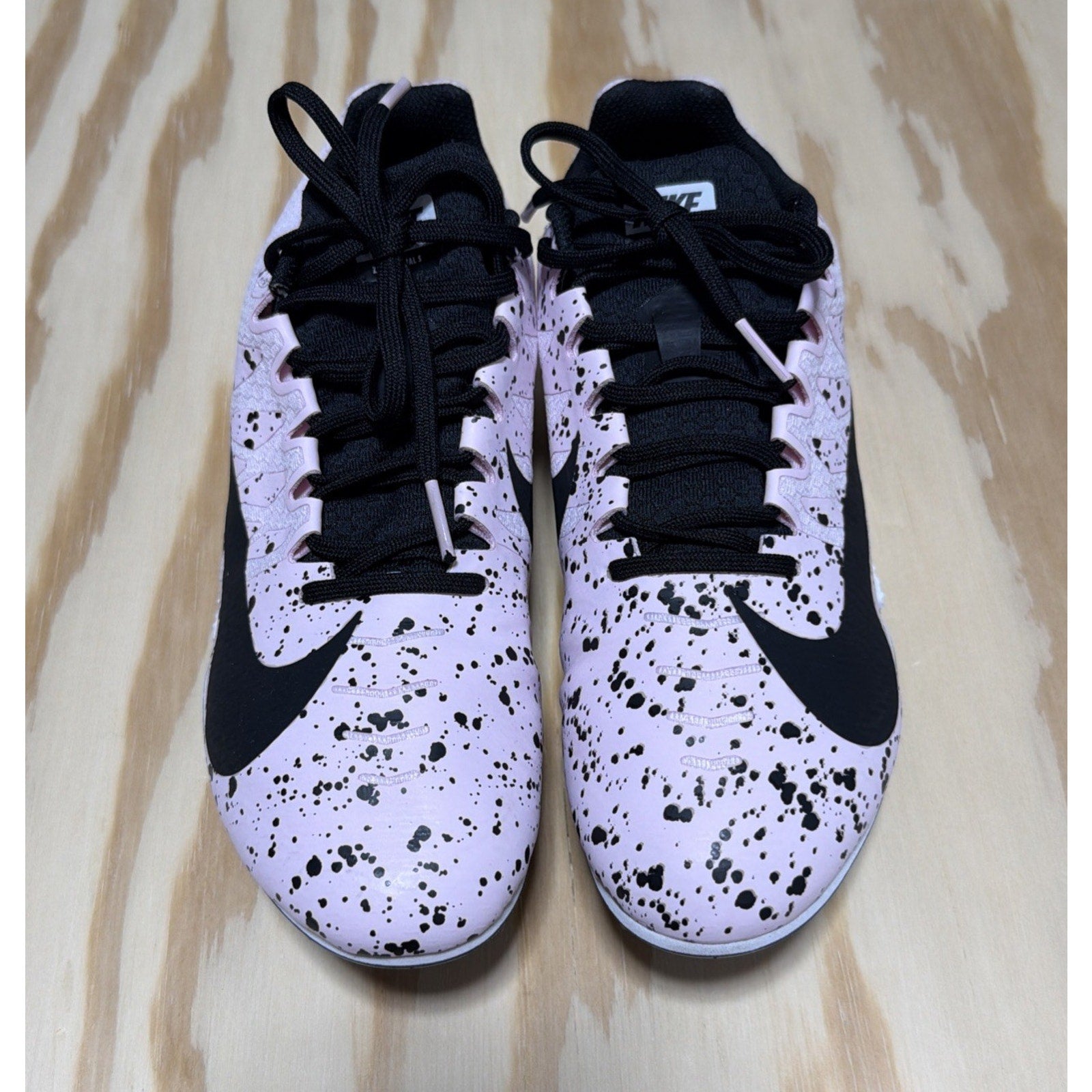Nike Zoom Rival S 9 Track And Field Shoes 907565-630 Pink Black Womens 9.5 Mint