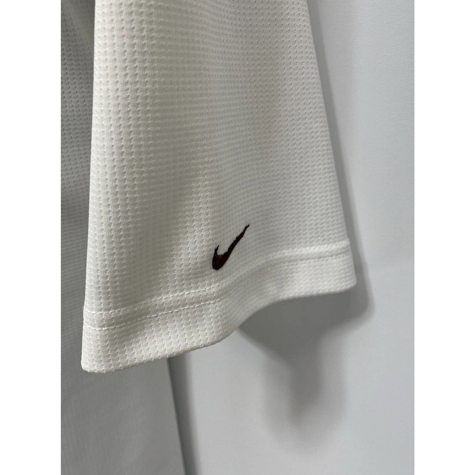 Vintage Nike Men’s Dri-Fit Polo Shirt White Size XL Light Performance Golf Cool