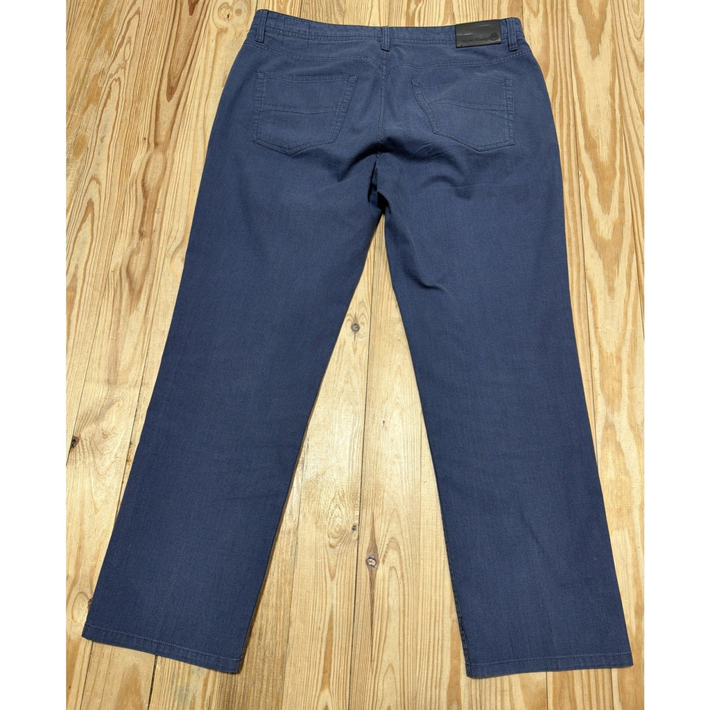 English Laundry Pants Mens Steel Blue Corduroy 5-Pocket Stretch Jeans size 36x30