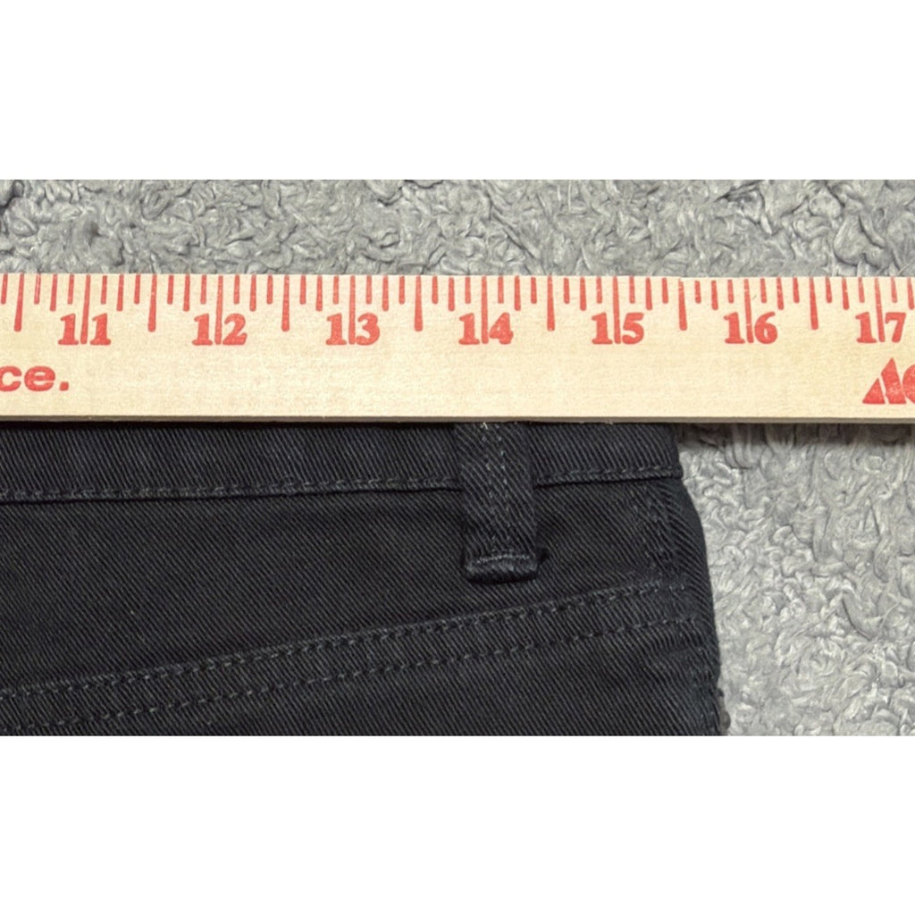Gloria Vanderbilt Amanda Classic Rise Tapered Jeans Womens Size 10L Black Denim