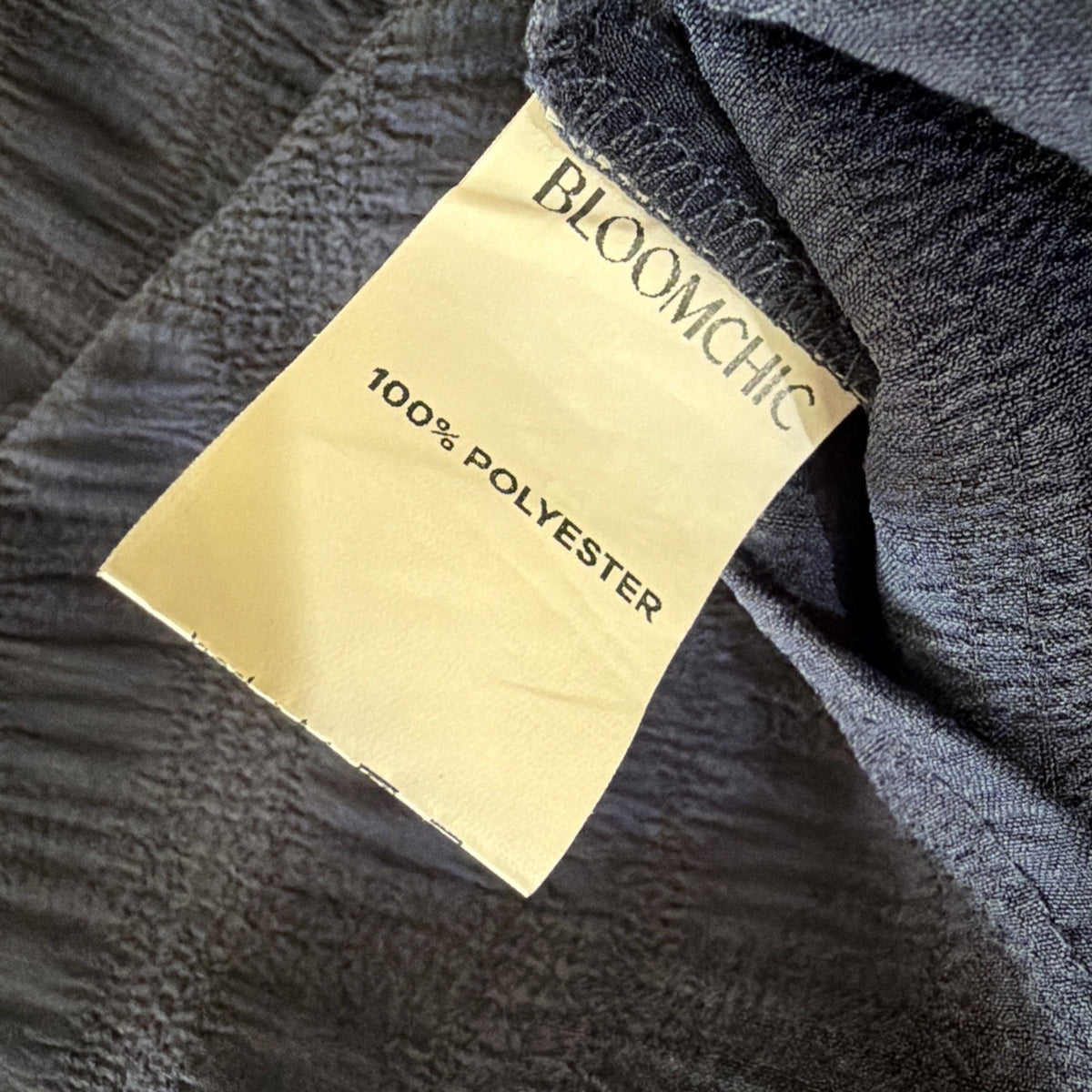 Bloomchic Women Gathered Sleeve Split Neck Blouse Size 12 NWOT
