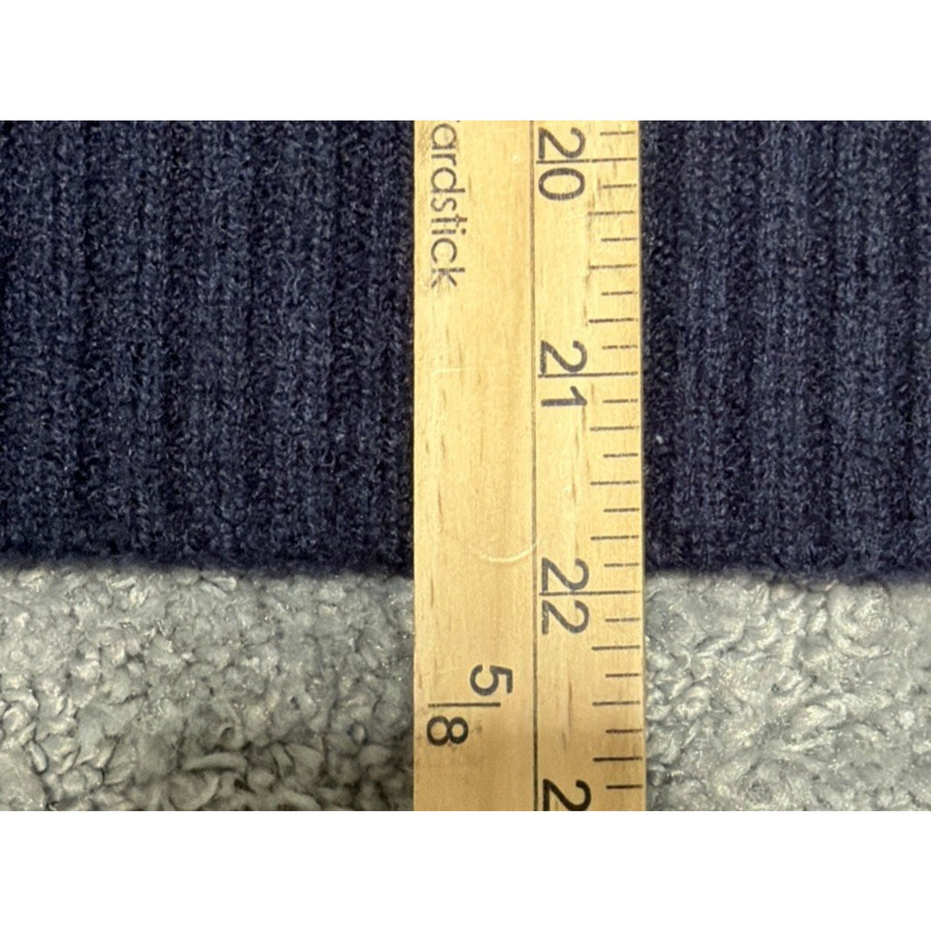 The Marine Shop Size 44 S USMC 100% Pure New Wool Sweater Made In England Blue