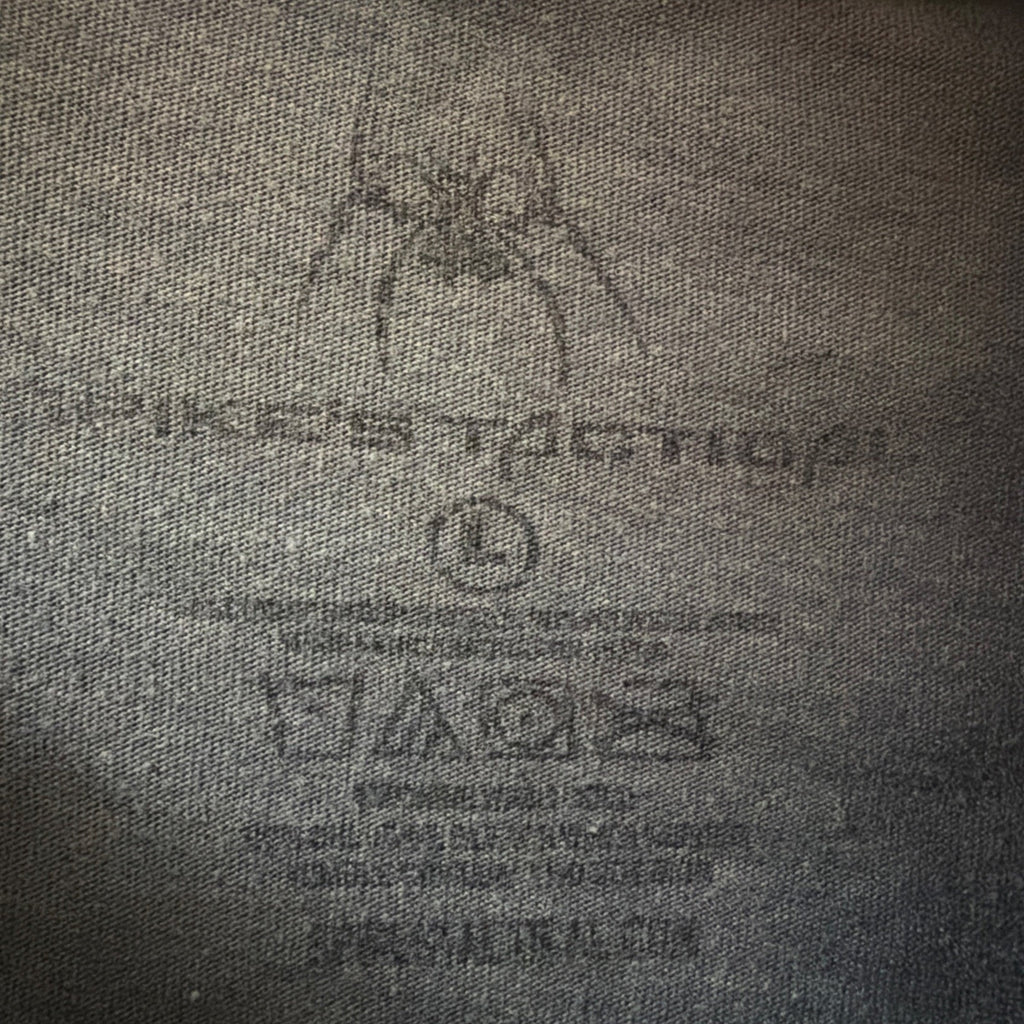 Spike’s Tactical T-Shirt Large Water Boarding Instructor Military T Shirt