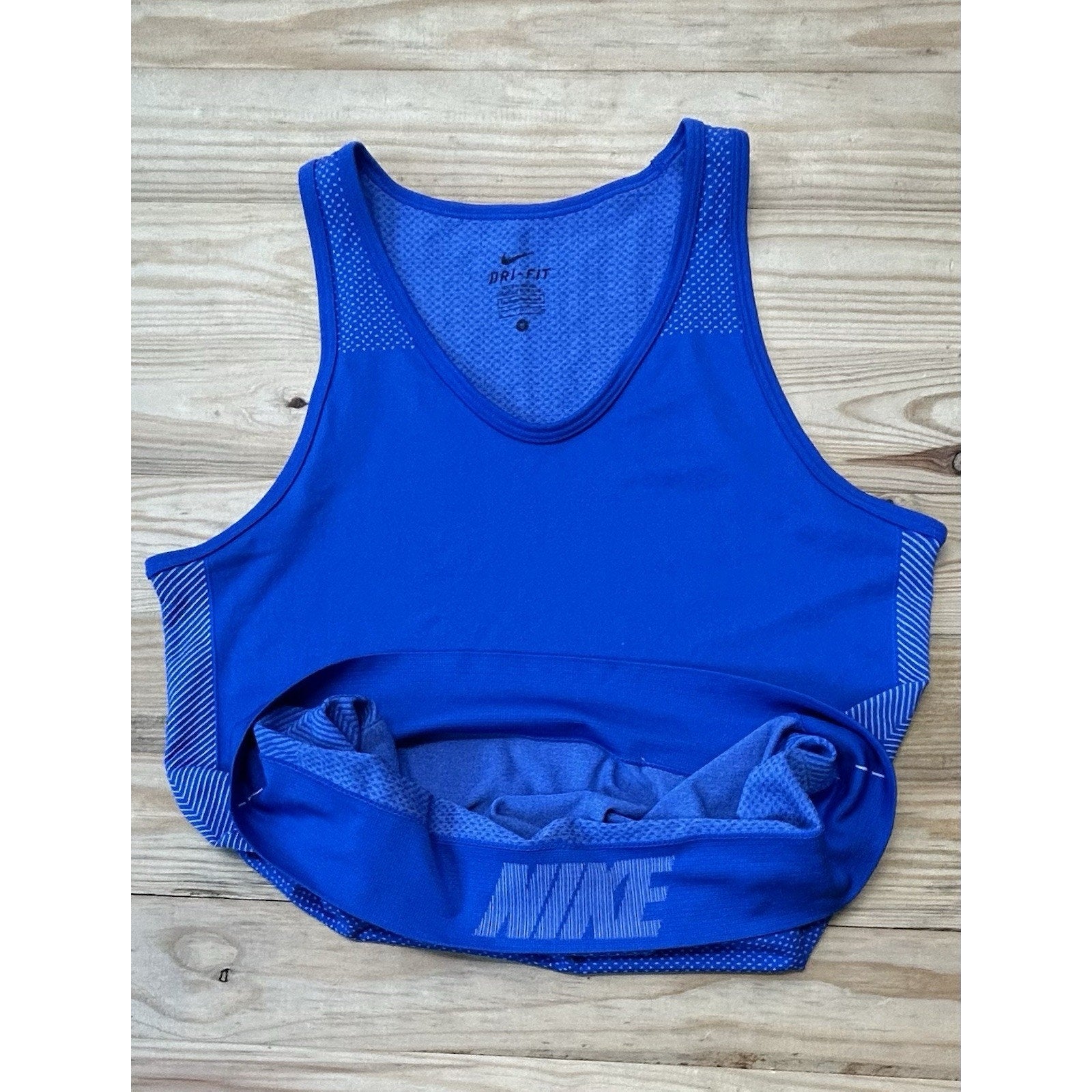 Nike Dri-fit Women's Blue Tank Top WomenSize: S Stretchy Tennis Yoga Running Gym