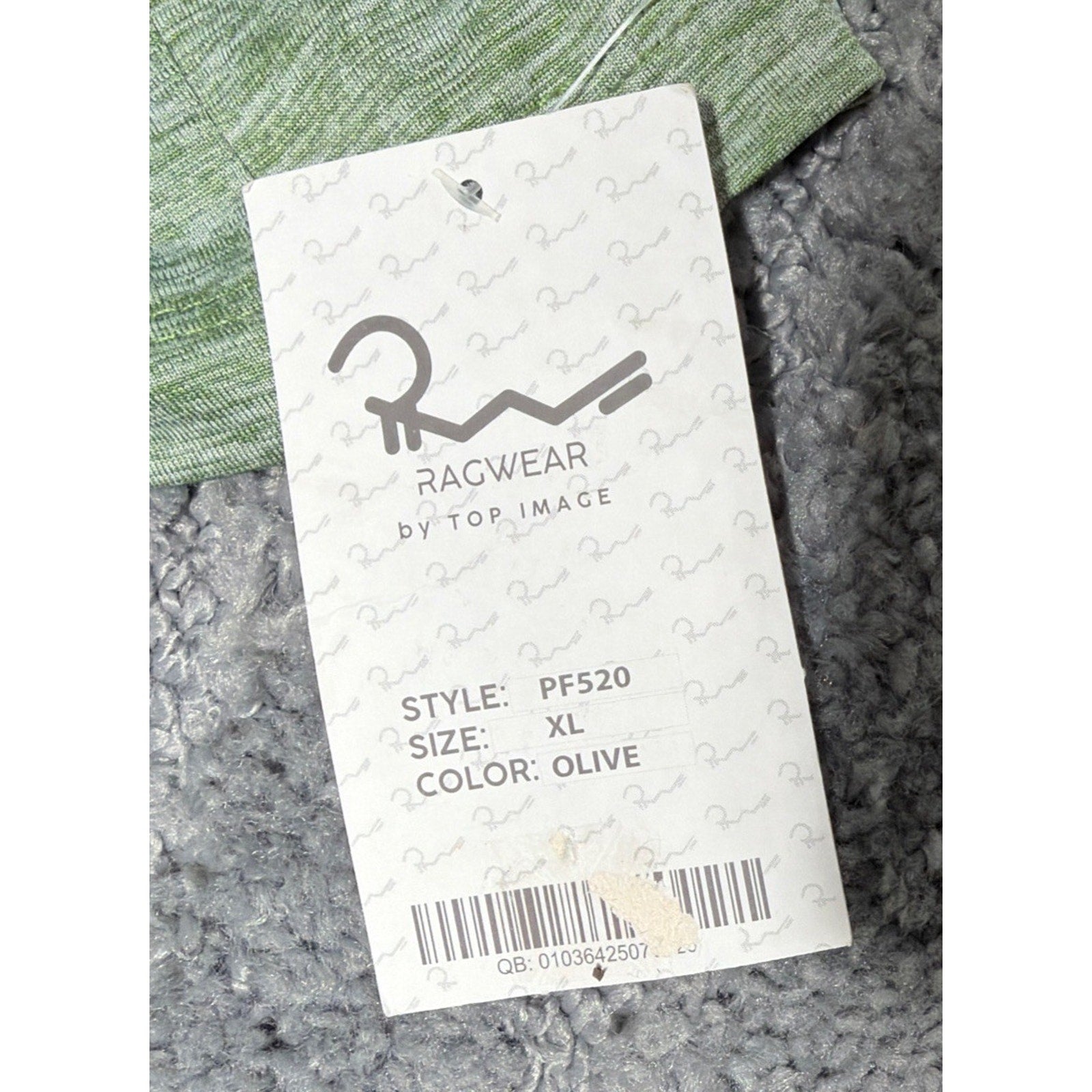 Pullover 1/4 Zip Destin Florida Marlin Graphic Ragwear Size: XL Olive Green New