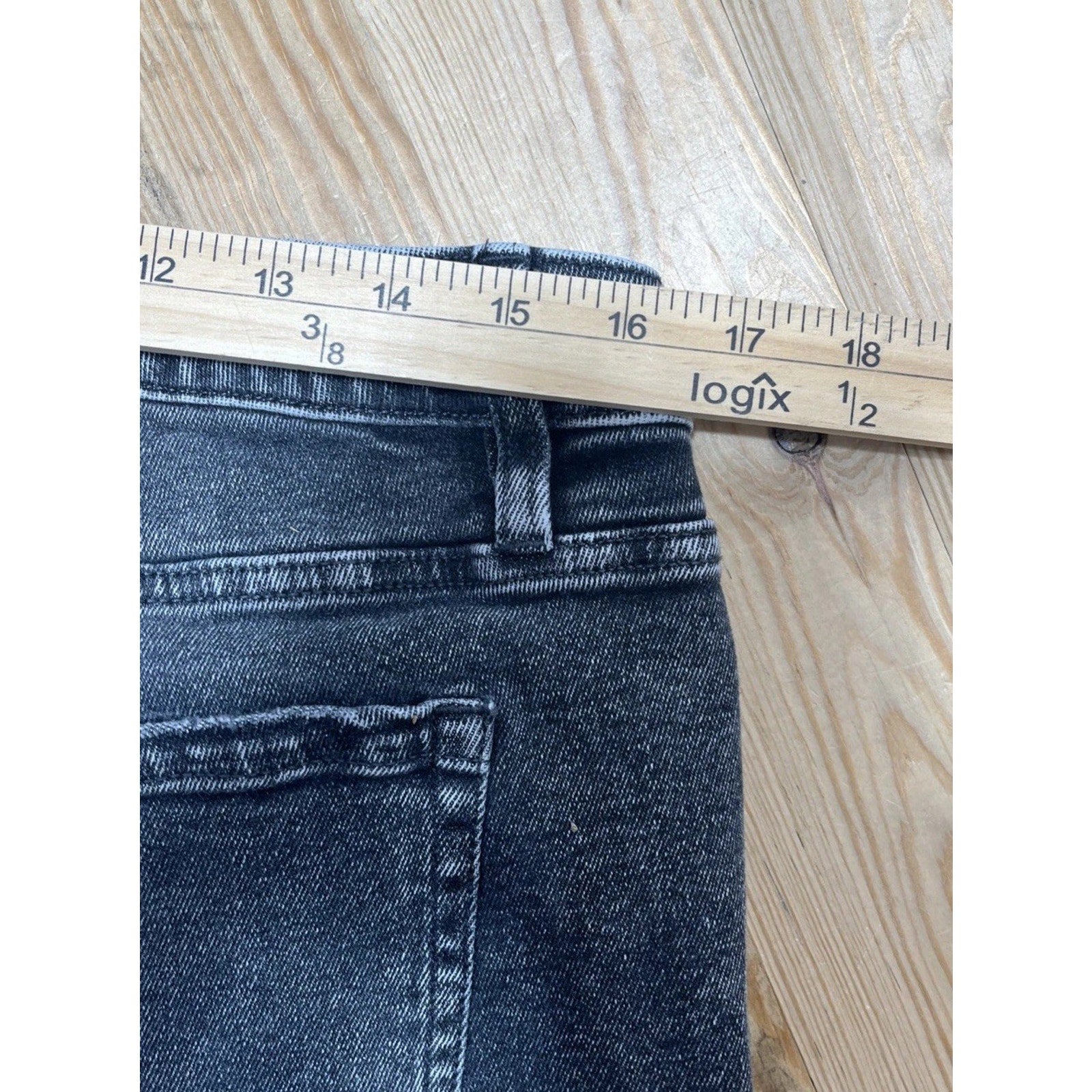 Lane Bryant Flex Magic Waistband Signature Fit Mid Rise Straight Ankle Jeans 12P
