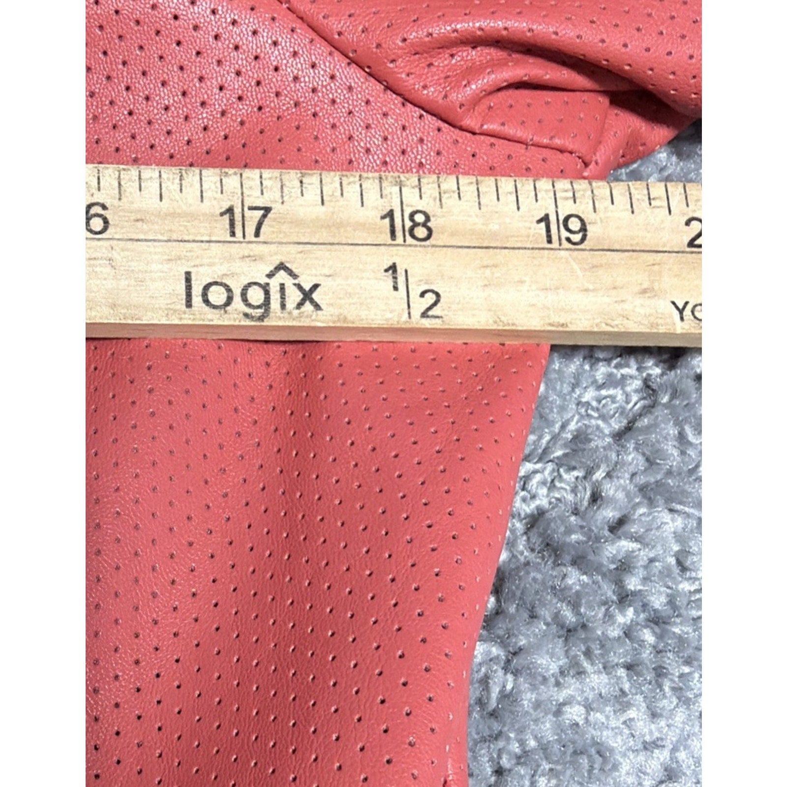 Bagatelle Perforated Peplum Jacket sz small