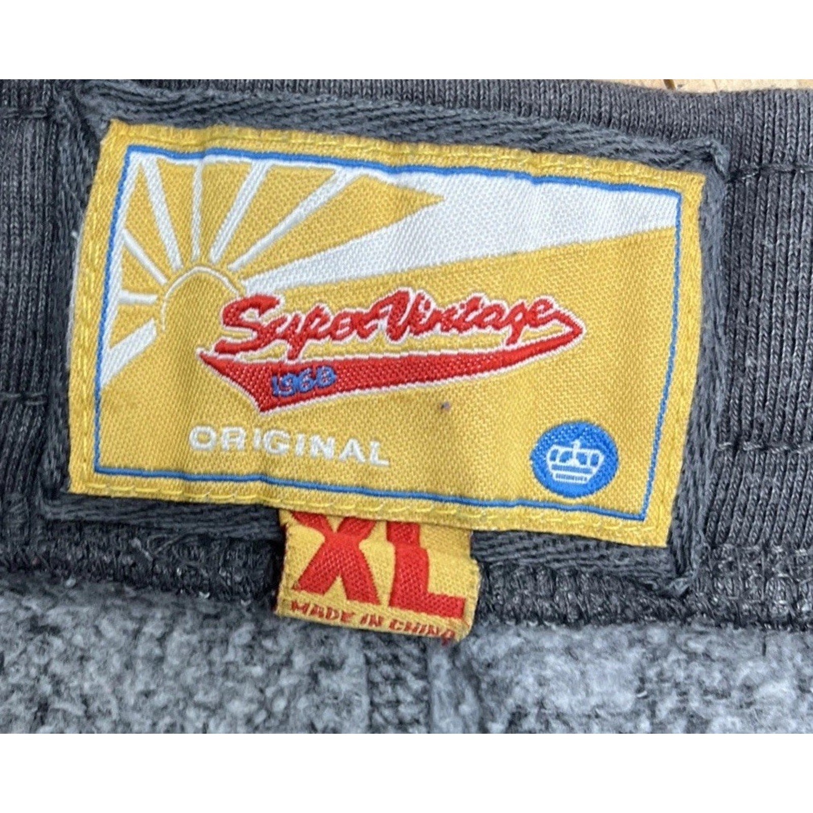Men's Super Vintage 1968 Brand Sweatpants Size Small 38x29 Grey Sweatpants
