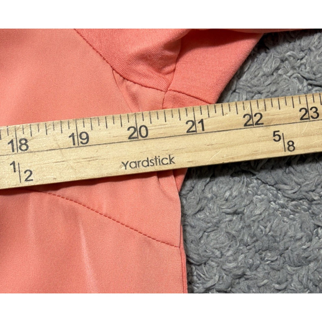 THE LIMITED Womens Tops XL Blouse Peach Boxy Short Sleeve NWT Stretch
