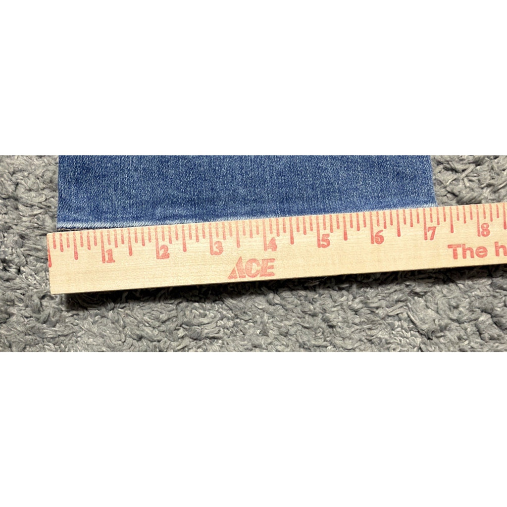 Maurices Everflex Jeans Women's 8 Original Fit High Rise Crop Blue Denim NWT