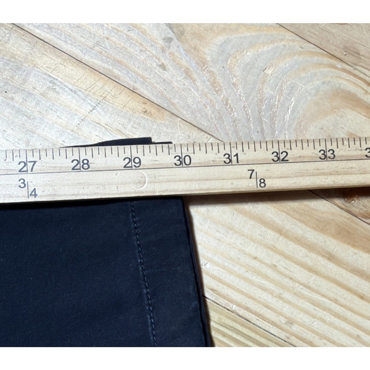 ST. JOHN’S BAY WOMEN’S 16 BLACK STRAIGHT LEG High Rise Comfort Waist PANTS