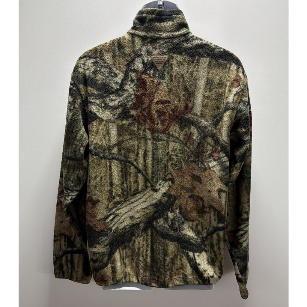 Columbia PHG Camo Jacket Men’s Medium Hunting Fleece Lined Breakup Country