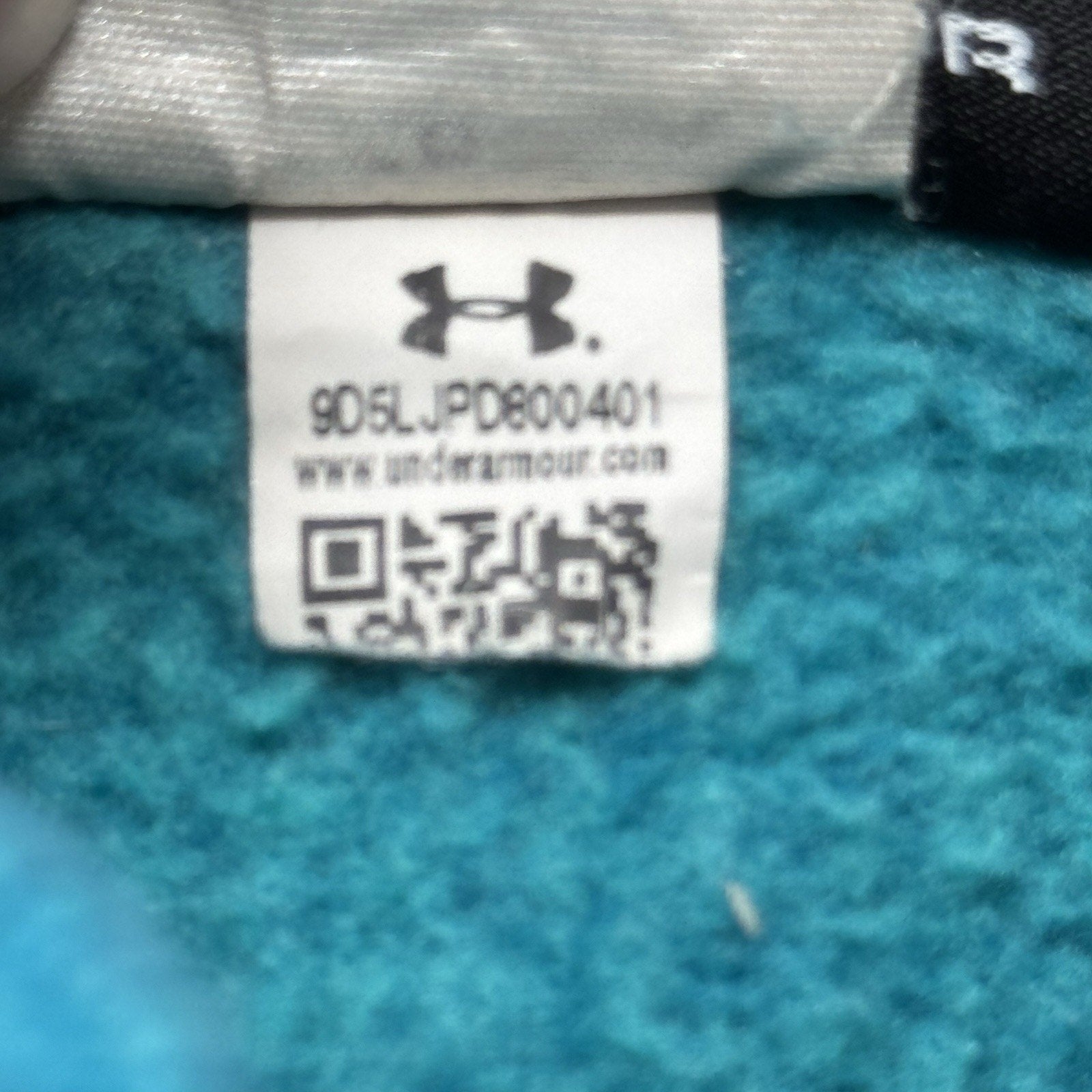 Under Armour Half Zip Sweater Green Gym Workout Women’s L