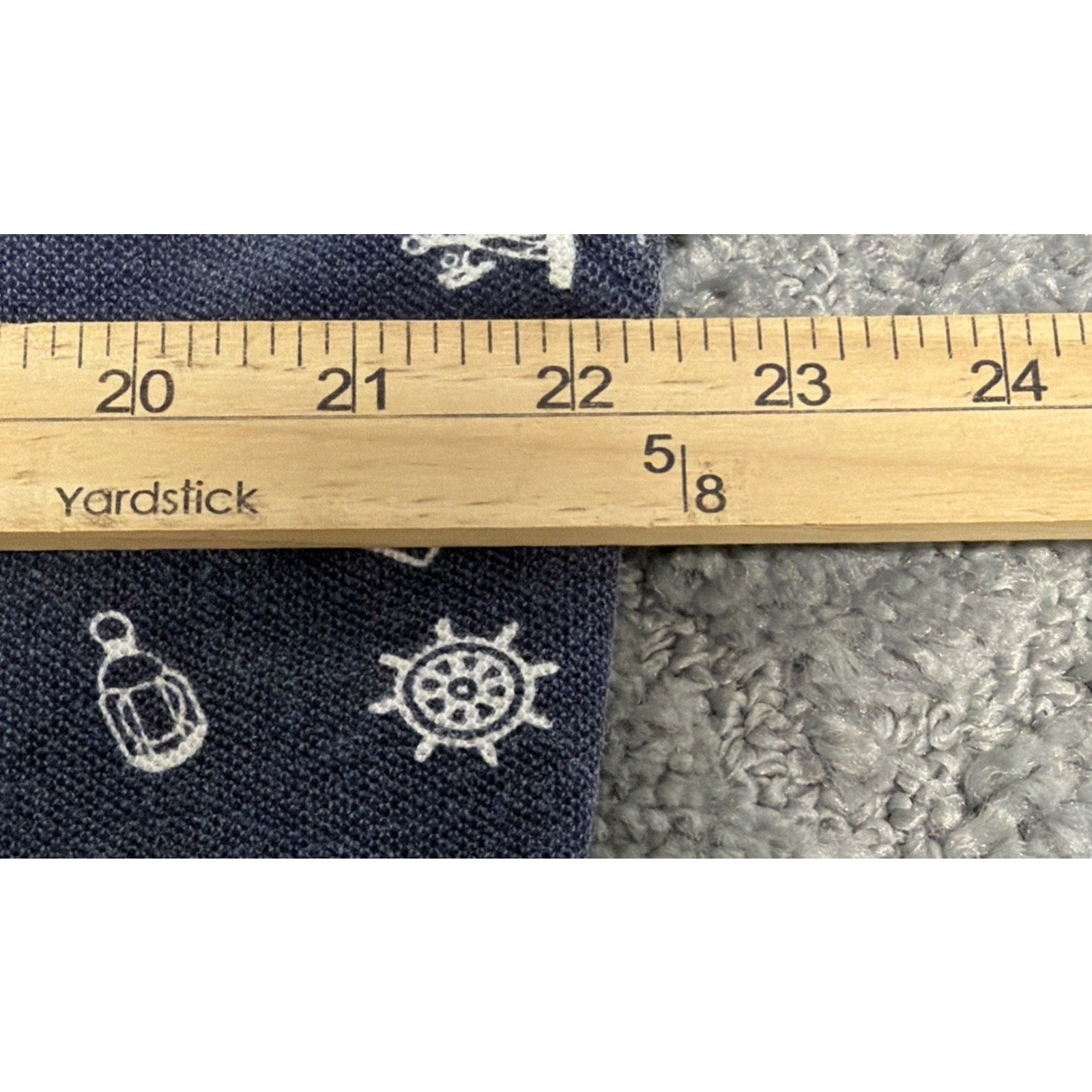 Vintage 90s Sutter & Grant Sailboat Design Mens M Polo Blue Cotton Made In USA