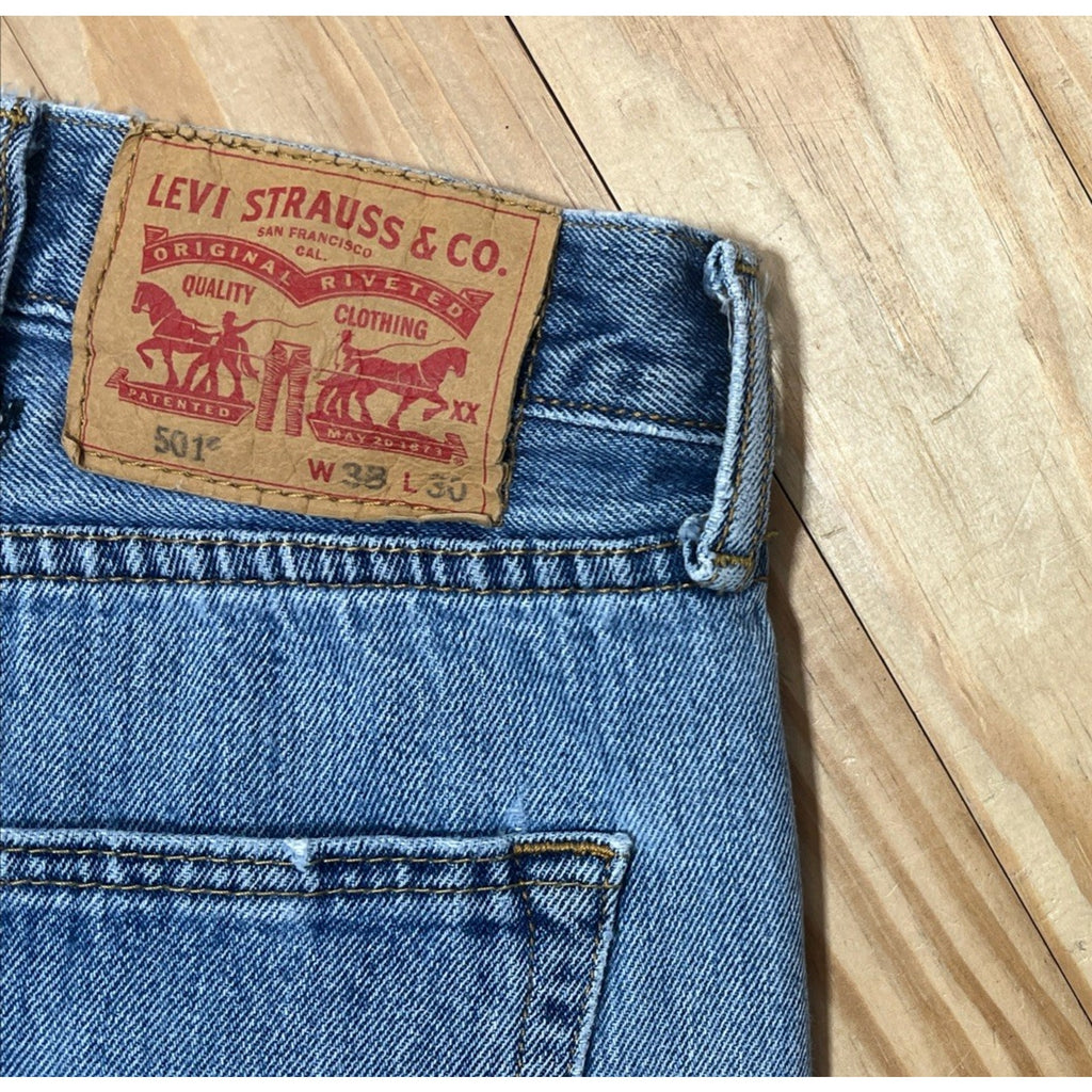 Levi's 501 Men's Button-Fly Jeans, 38x30