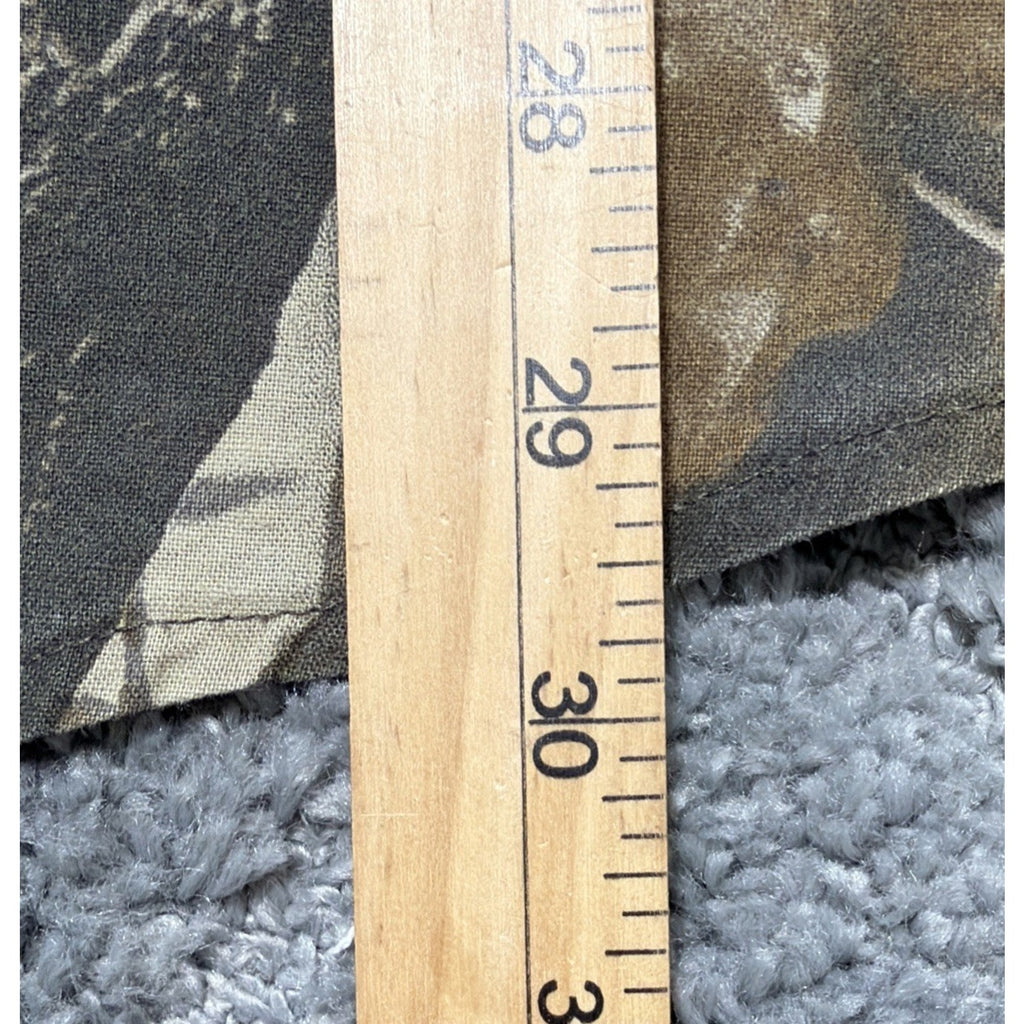 Vintage 90s Woolrich Realtree Hardwoods Camo Button Up Shirt, Men's Sz Large