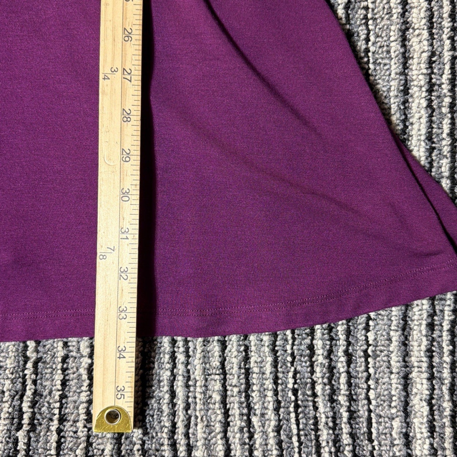 ATHLETA WOMEN'S VELVET PLUM SLEEVELESS SANTORINI THERA DRESS PETITES Sz XSP