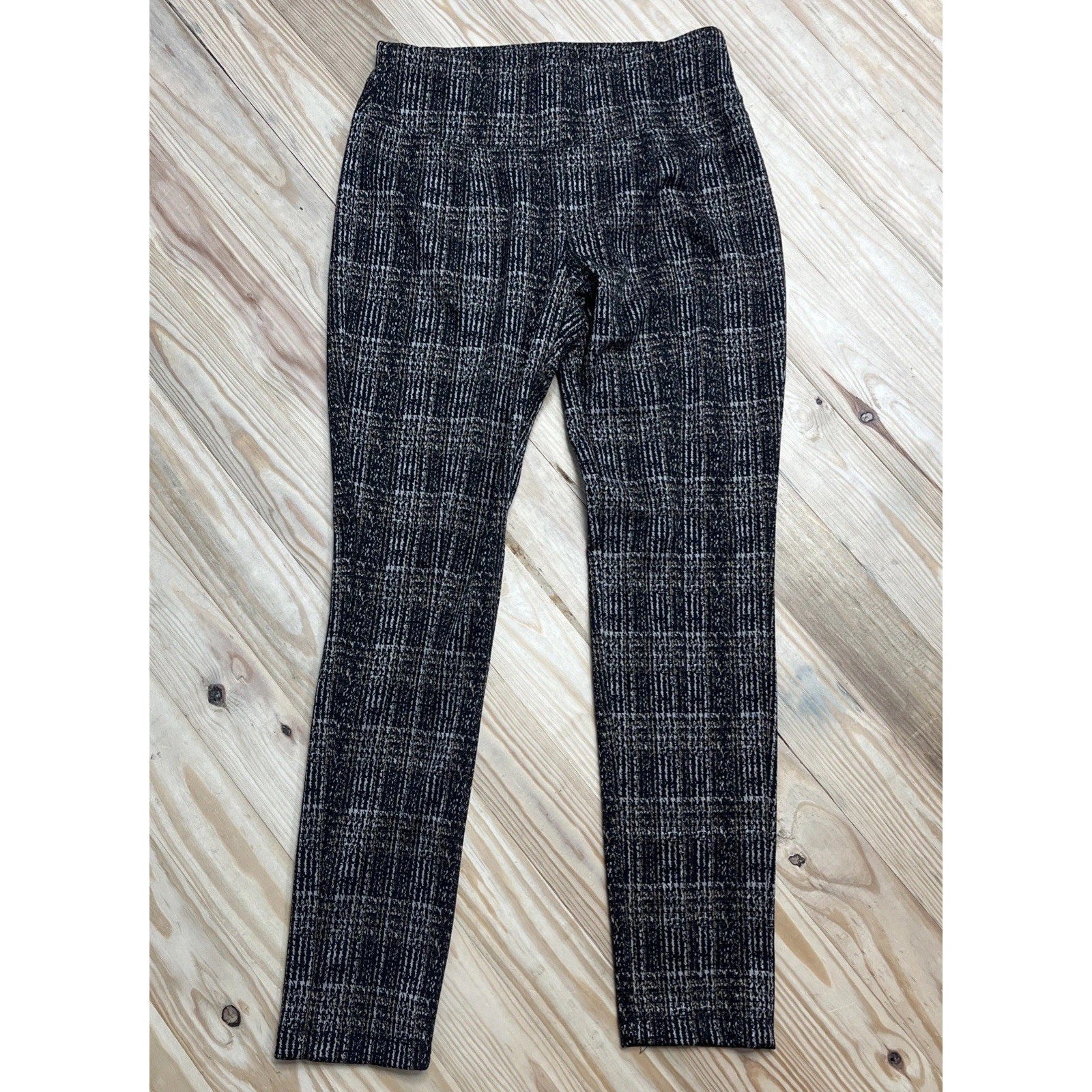 Philosophy Republic Clothing Women's Plaid Pull On Skinny Pants Size S