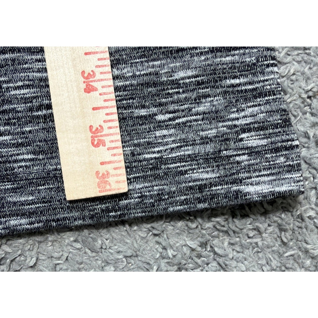 Ann Taylor Loft Size L Heathered Gray Casual Office Career T Shirt Dress