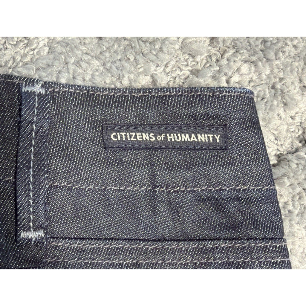 Citizens of Humanity Blue Denim High Rise Wide-Leg Flare Jeans Women's Sz 30x33