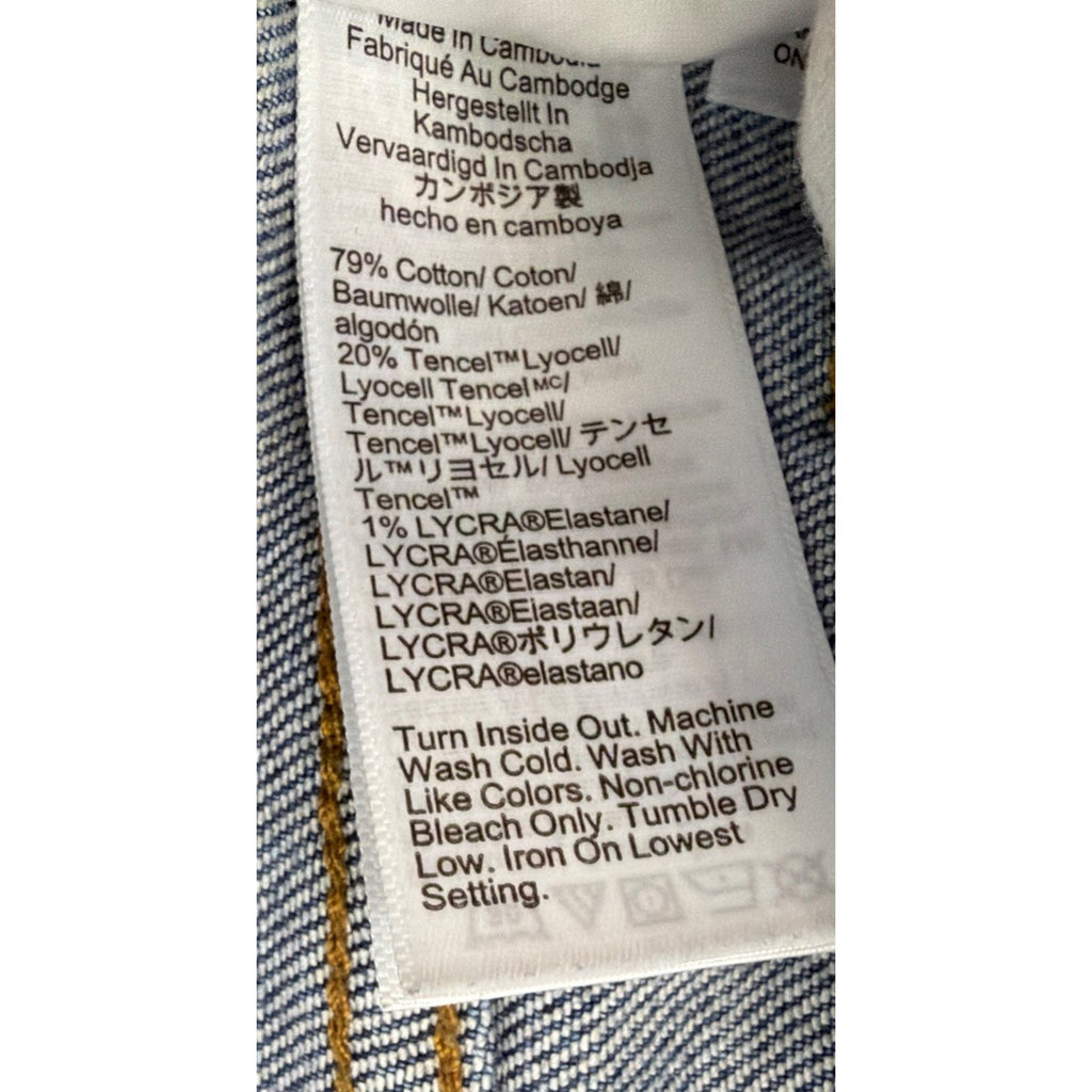 J. Crew Essential High Rise Straight Jean size 26 in Medium Wash