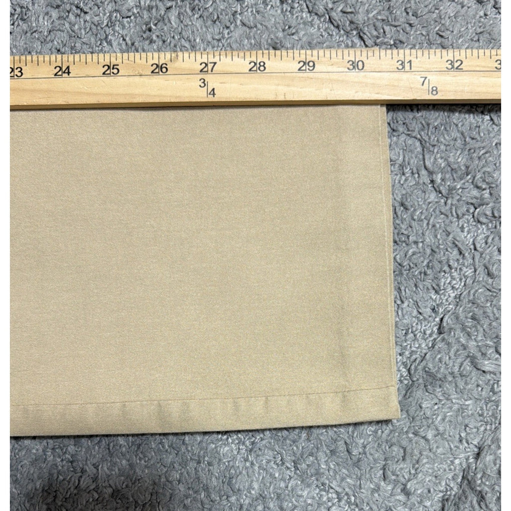 Joe Benbasset Womens Pull On Dress Pants Beige Size M Nylon Blend Stretch