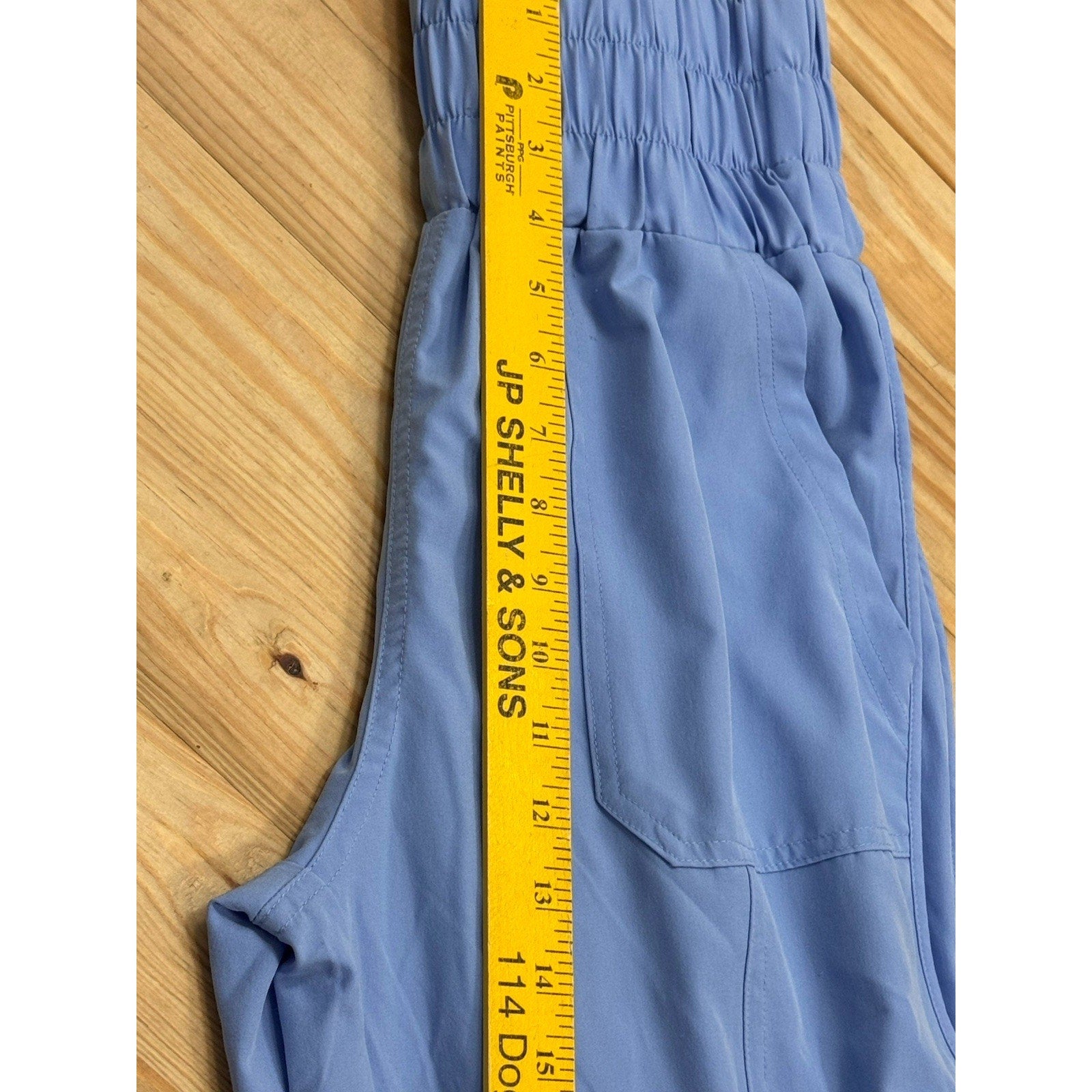 New In High Waist Comfort Fit Scrubs Women's Scrub Joggers Blue Size Small