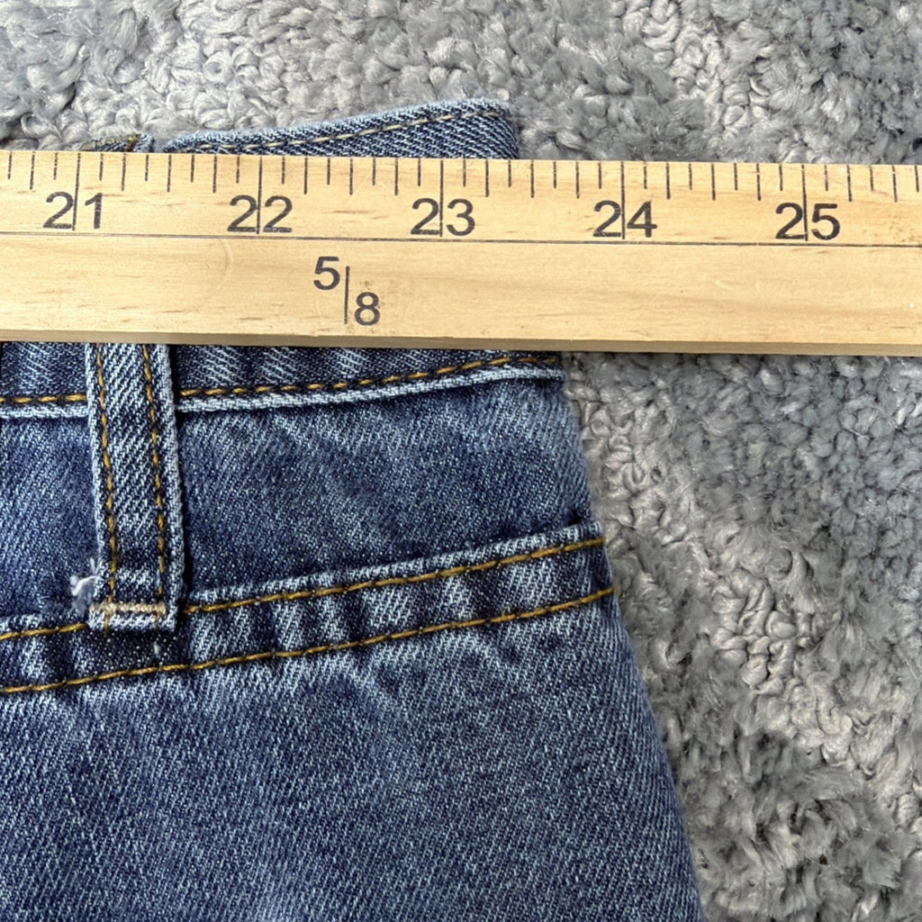 Denim Jeans Izod Mens 48X32 Relaxed Fit Factory Fade Straight Leg