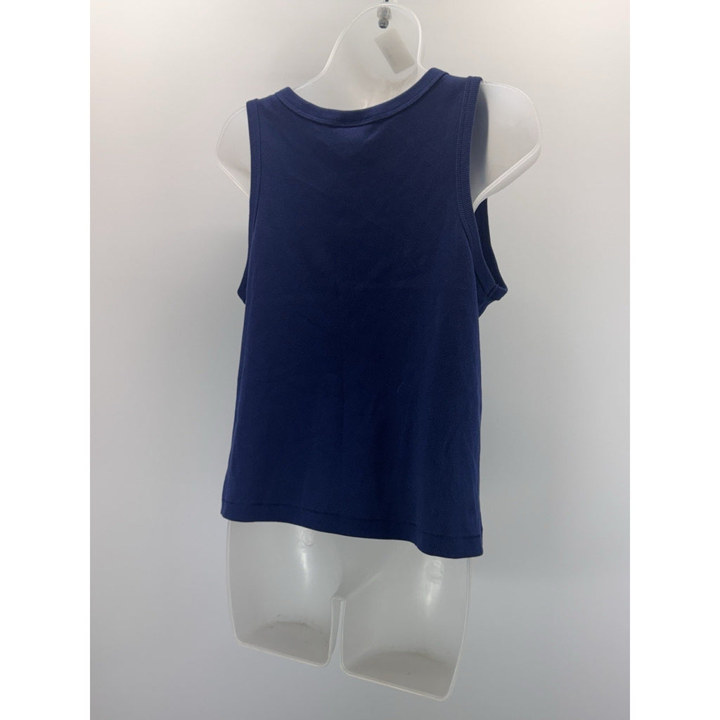Universal Thread Ribbed Tank Top Women’s Size XXL Stretch Navy Blue