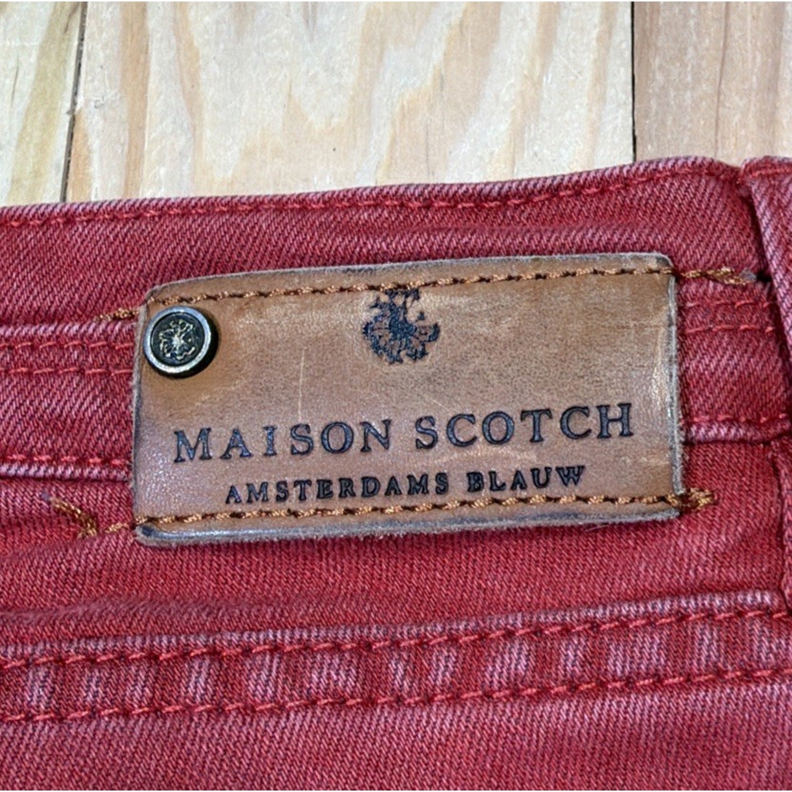 Maison Scotch Amsterdam Blauw La Paris I Enne Women Low Rise Skinny Jeans 26x32