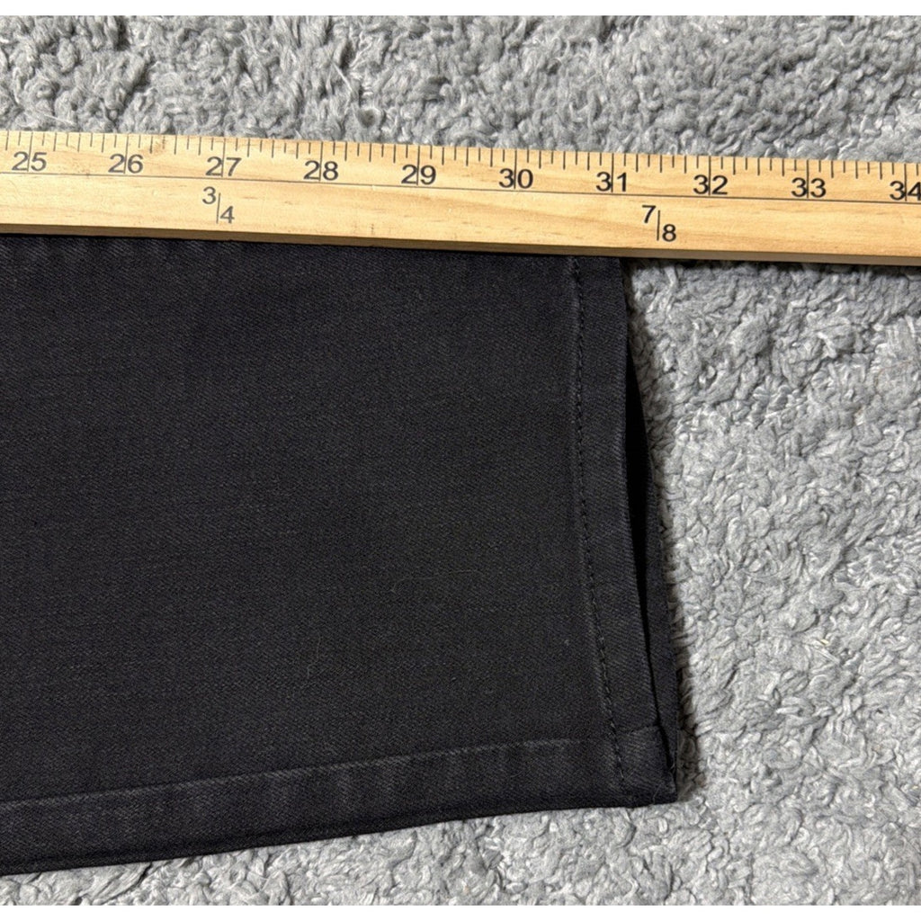 LEVI'S Womens Demi Curve Mid Rise Skinny Jeans 16/33 Black Cotton NWOT