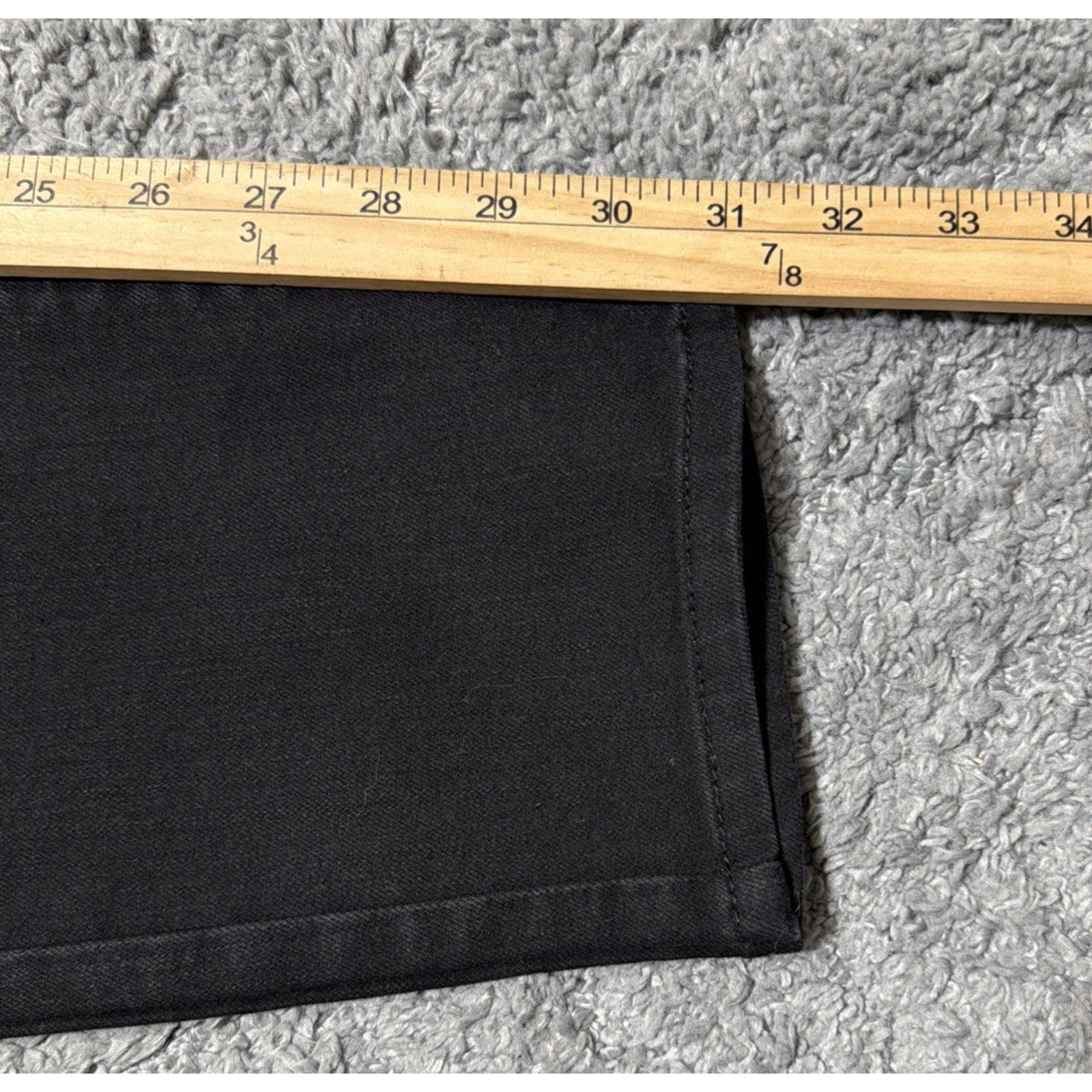 LEVI'S Womens Demi Curve Mid Rise Skinny Jeans 16/33 Black Cotton NWOT