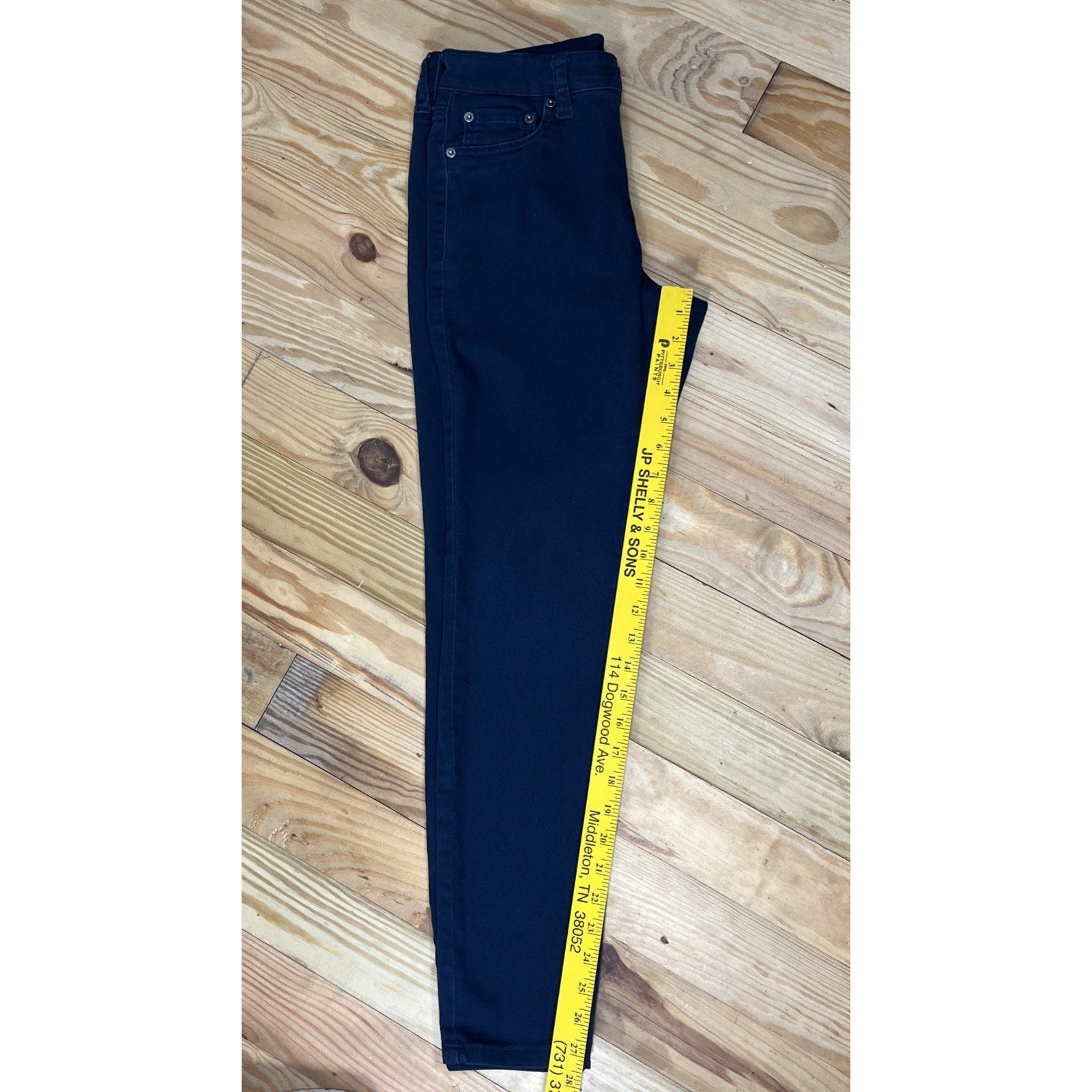 AEROPOSTALE High-Rise Jegging Blue Skinny Jeans Size 6 Stretch Denim