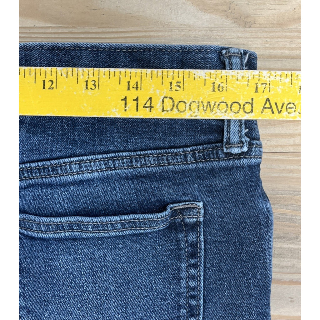 Old Navy Jeans Men's Size 34 X 30 Distressed Dark Wash Skinny Fit