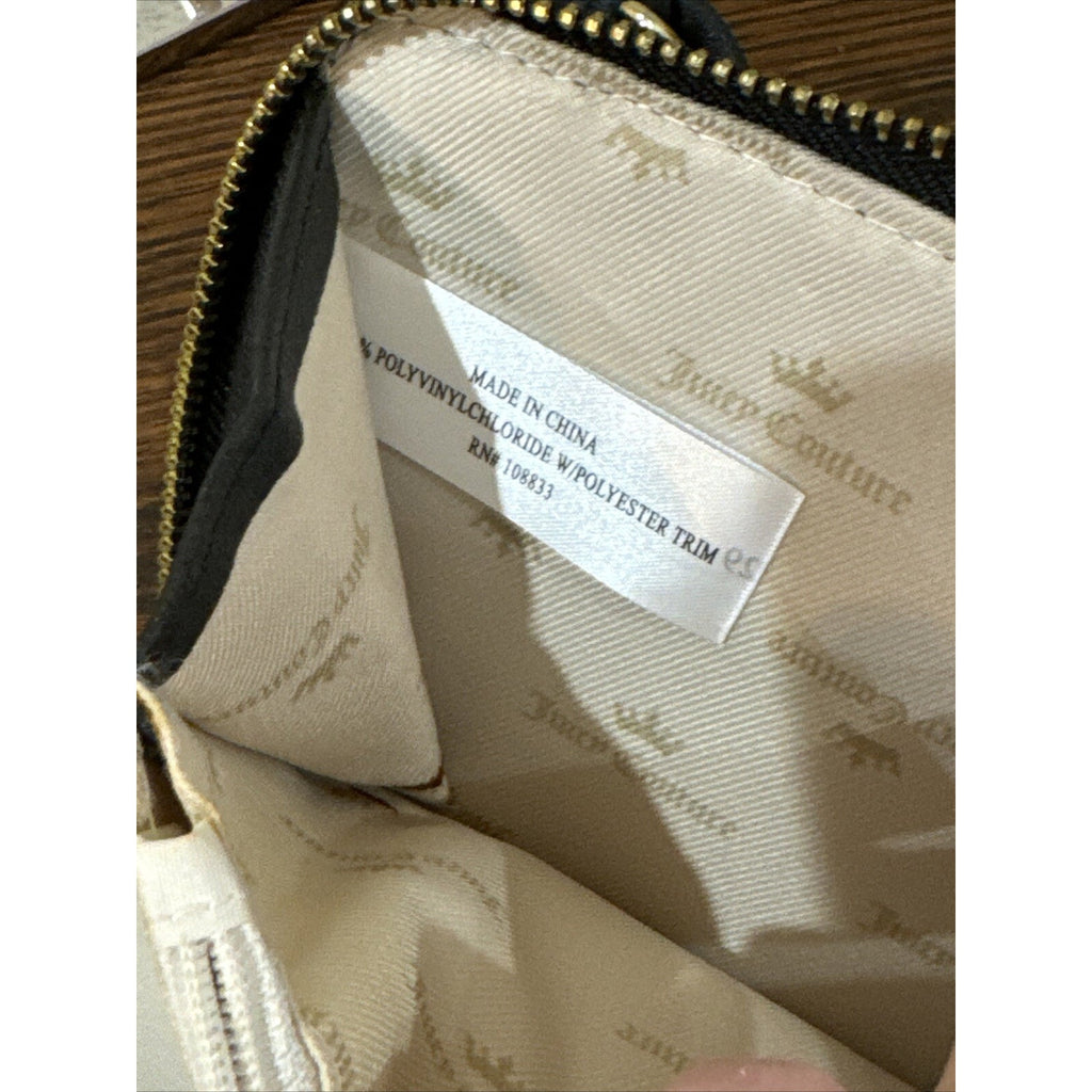 Juicy Couture Flirt Cross body Bag Crossbody Mermaid Shimmering Gold Tags
