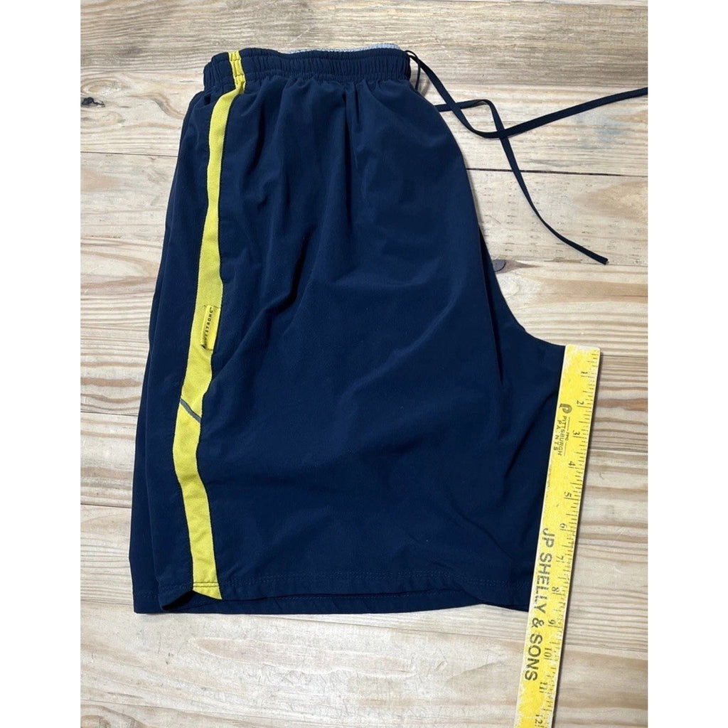 Nike LiveStrong Training Basketball Shorts Black Yellow Dri-Fit Mens XL