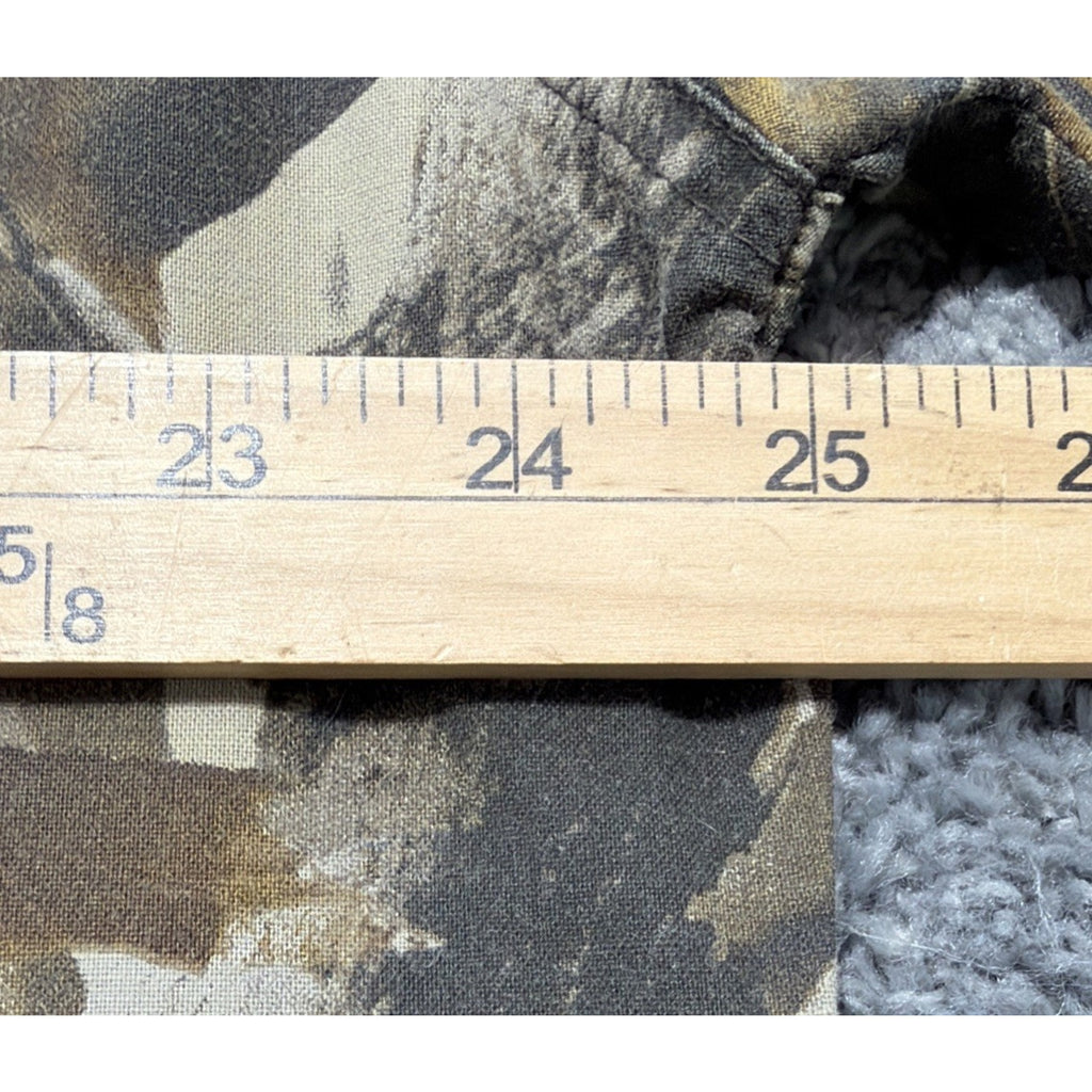 Vintage 90s Woolrich Realtree Hardwoods Camo Button Up Shirt, Men's Sz Large