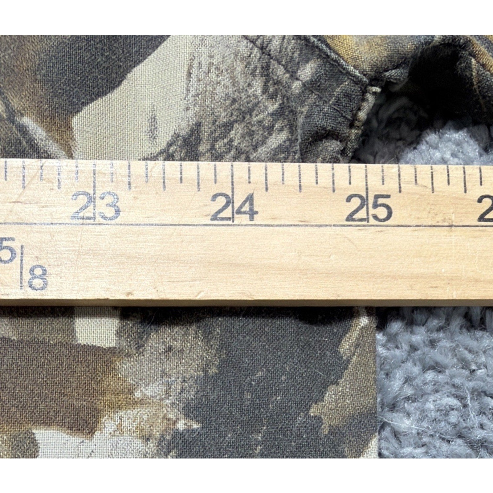 Vintage 90s Woolrich Realtree Hardwoods Camo Button Up Shirt, Men's Sz Large