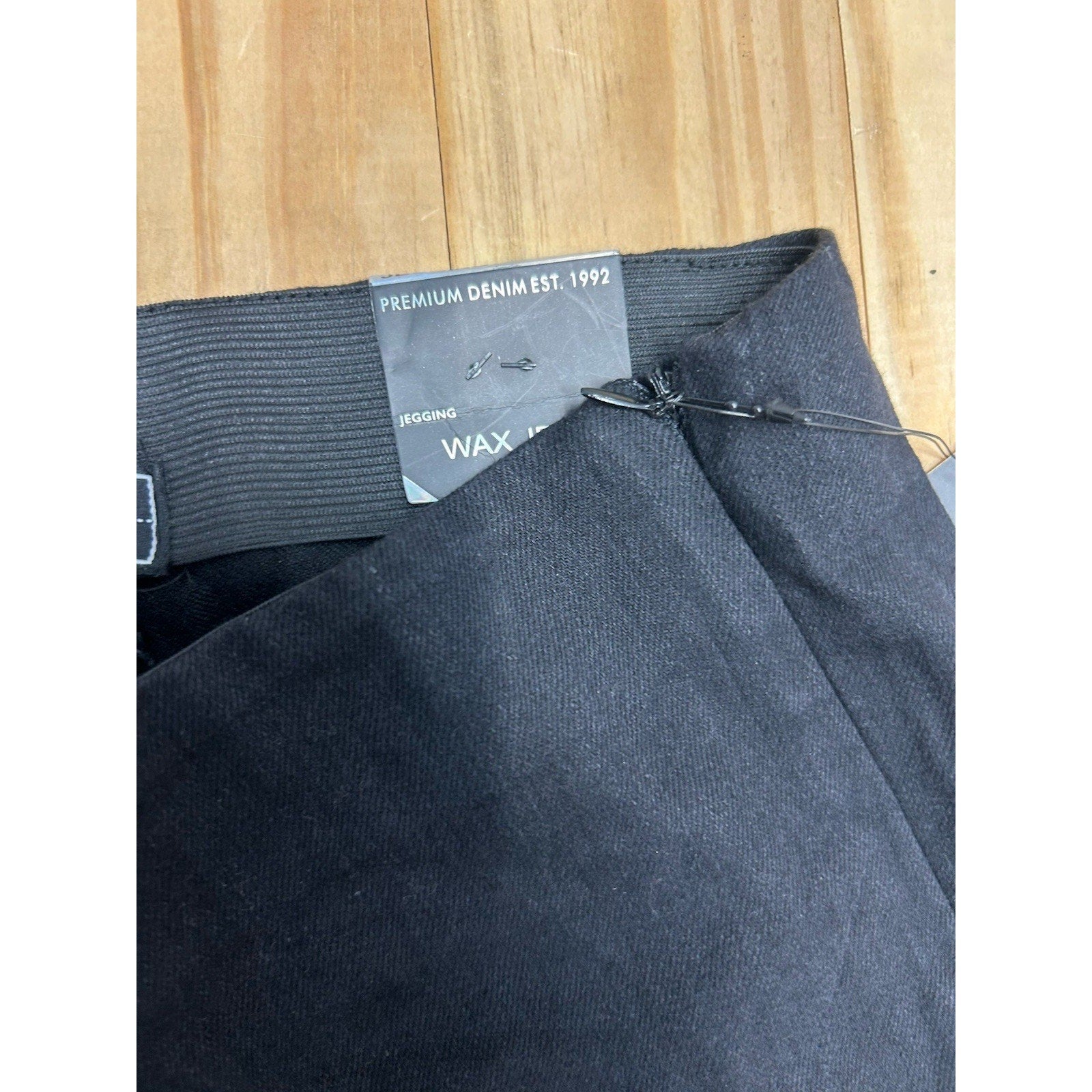 Wax Jeans womens size Small cotton blend black jeggings