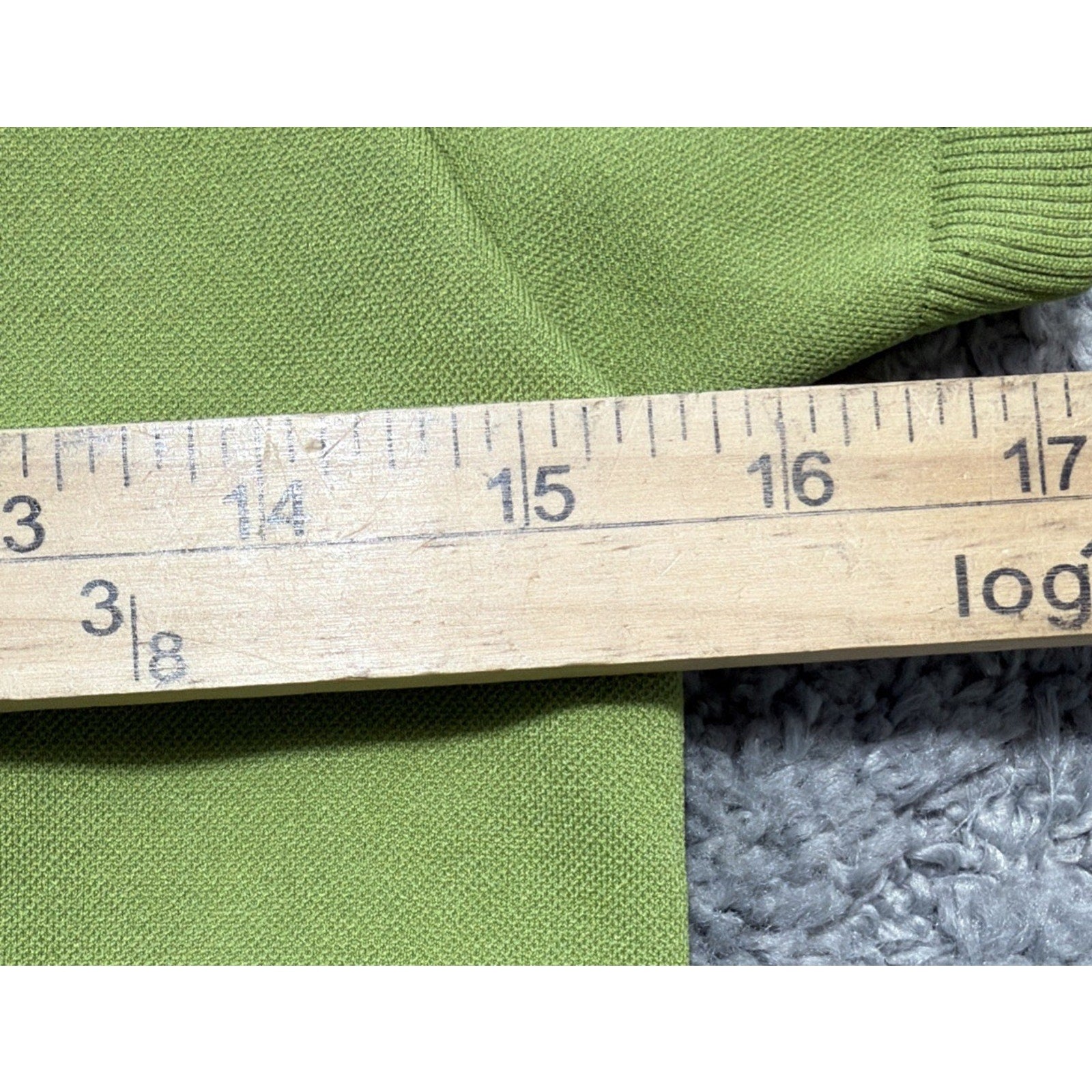 Offline By Aerie Seamless Cropped T Shirt Lime Green Short Sleeve Size M