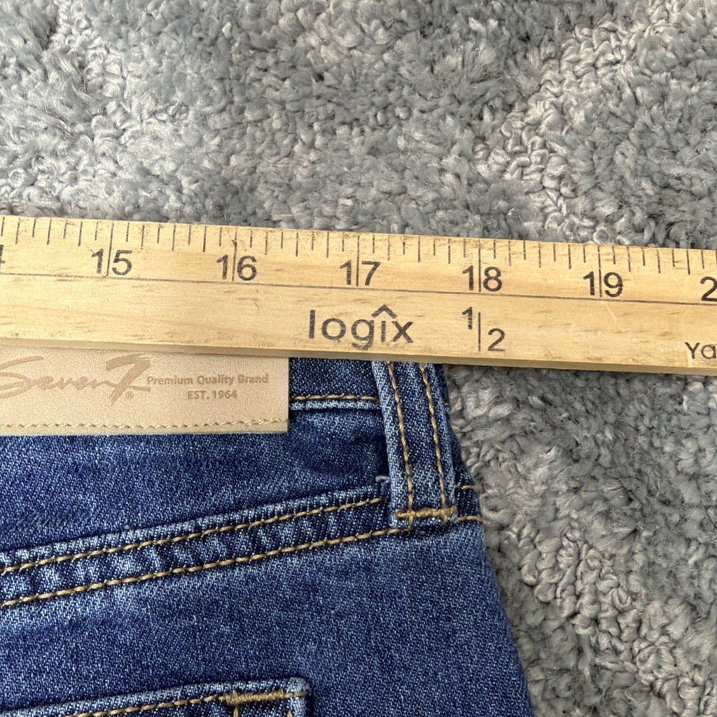 Denim Jeans Seven7 Vintage straight High Rise Blue Women’s size 12