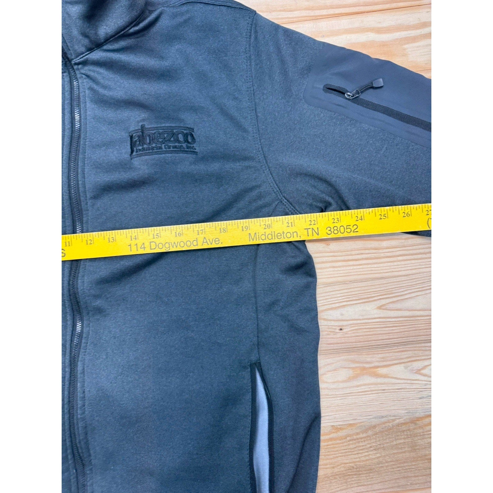 Reebok Mens Lightweight Jacket Black Large Zip Fleece Lined Jabezoo Industrial