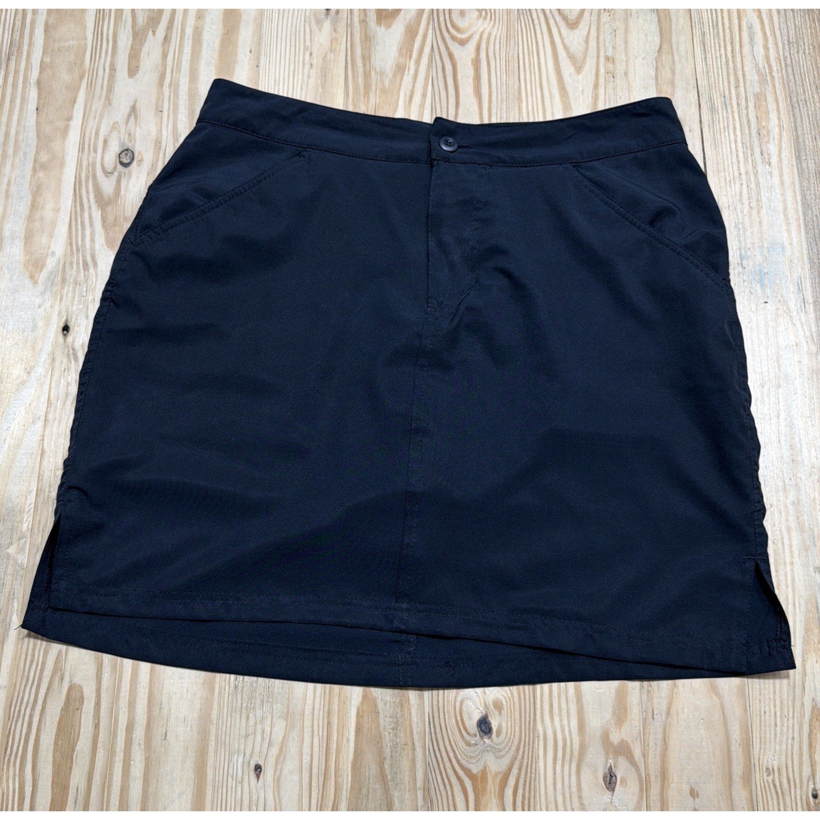 Stillwater Supply Co womens black golf skort 14 comfort stretch