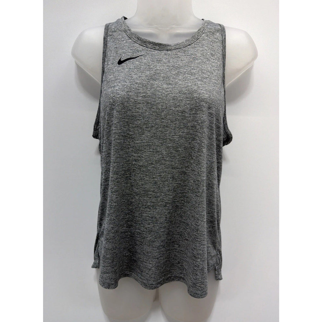 Nike Dri Fit Tank Top Tee Shirt Grey Women’s Size Small