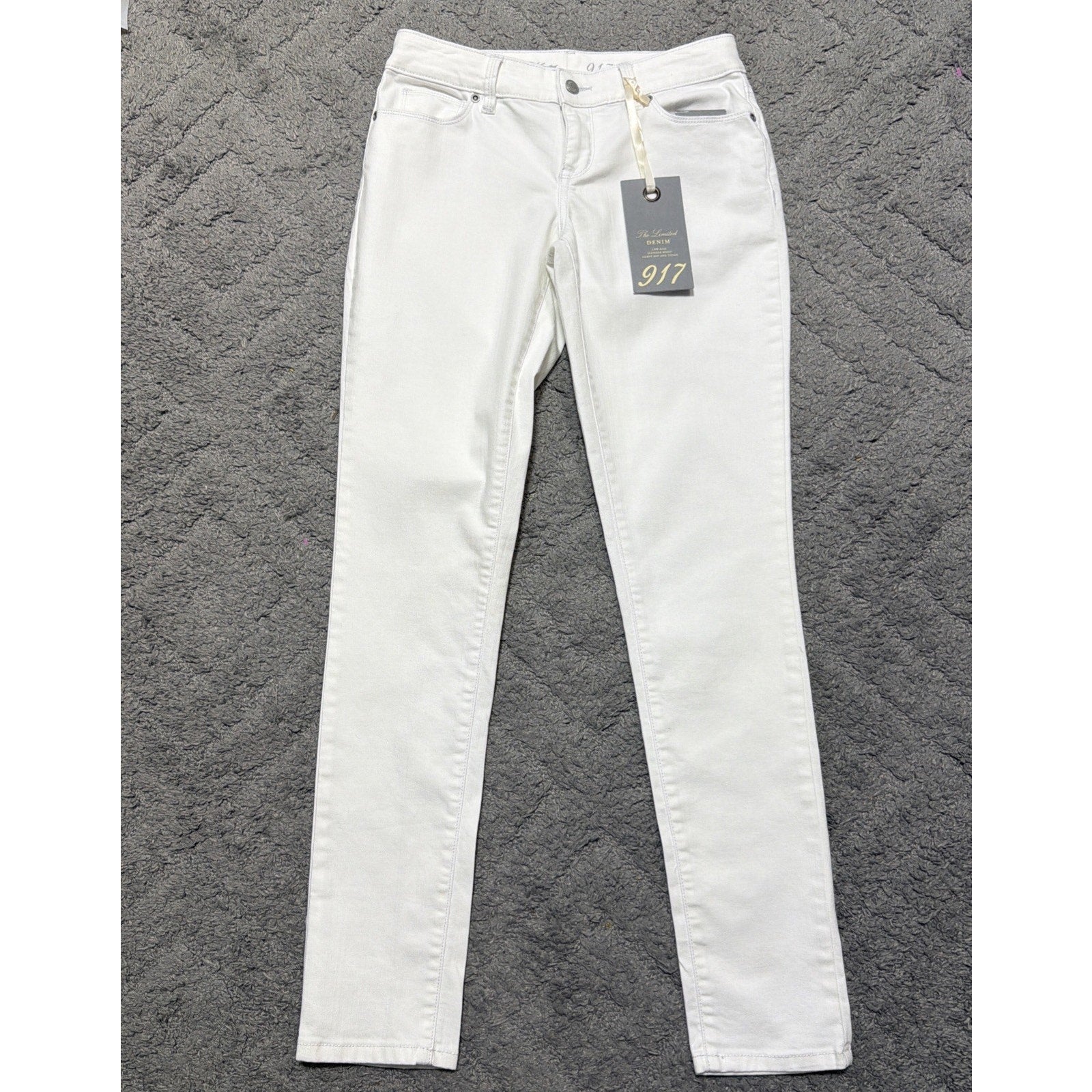 The Limited 917 Skinny Leg Low Rise Denim Jeans Size 6 29x32 NWT Msrp $74.90