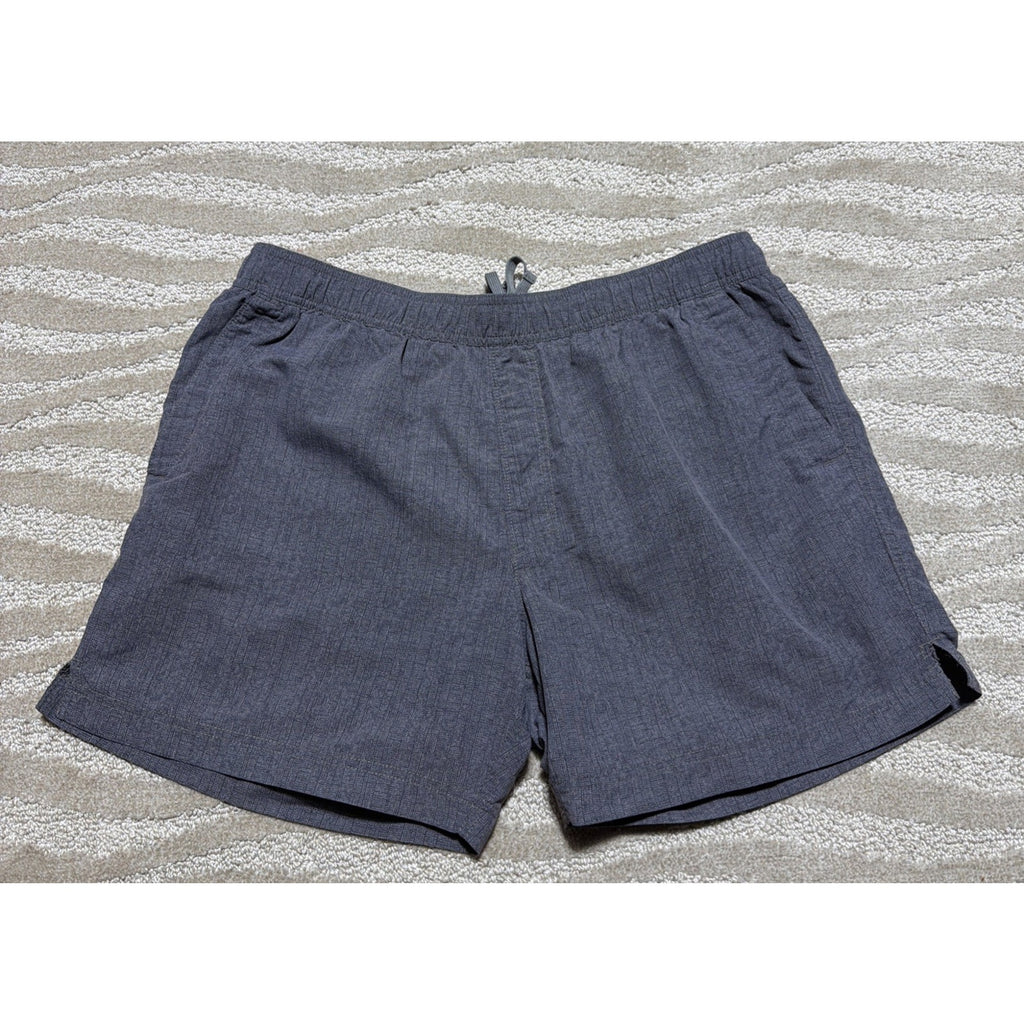 The North Face Shorts Mens L Gray Swim Trunks Mesh Lined Pockets TNF