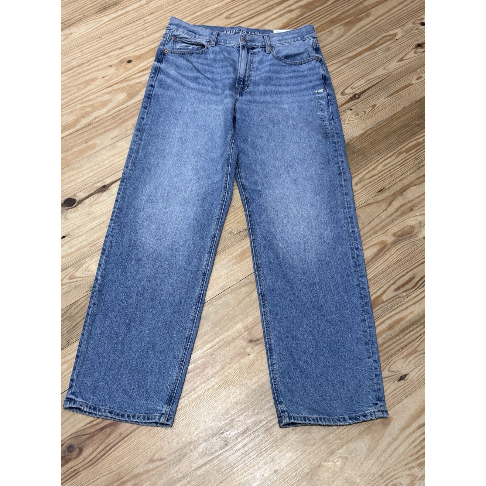 AG-ED Denim Ex-Boyfriend Slouchy Slim Mid-Rise Jeans Women’s Size 6 32X30 NWT